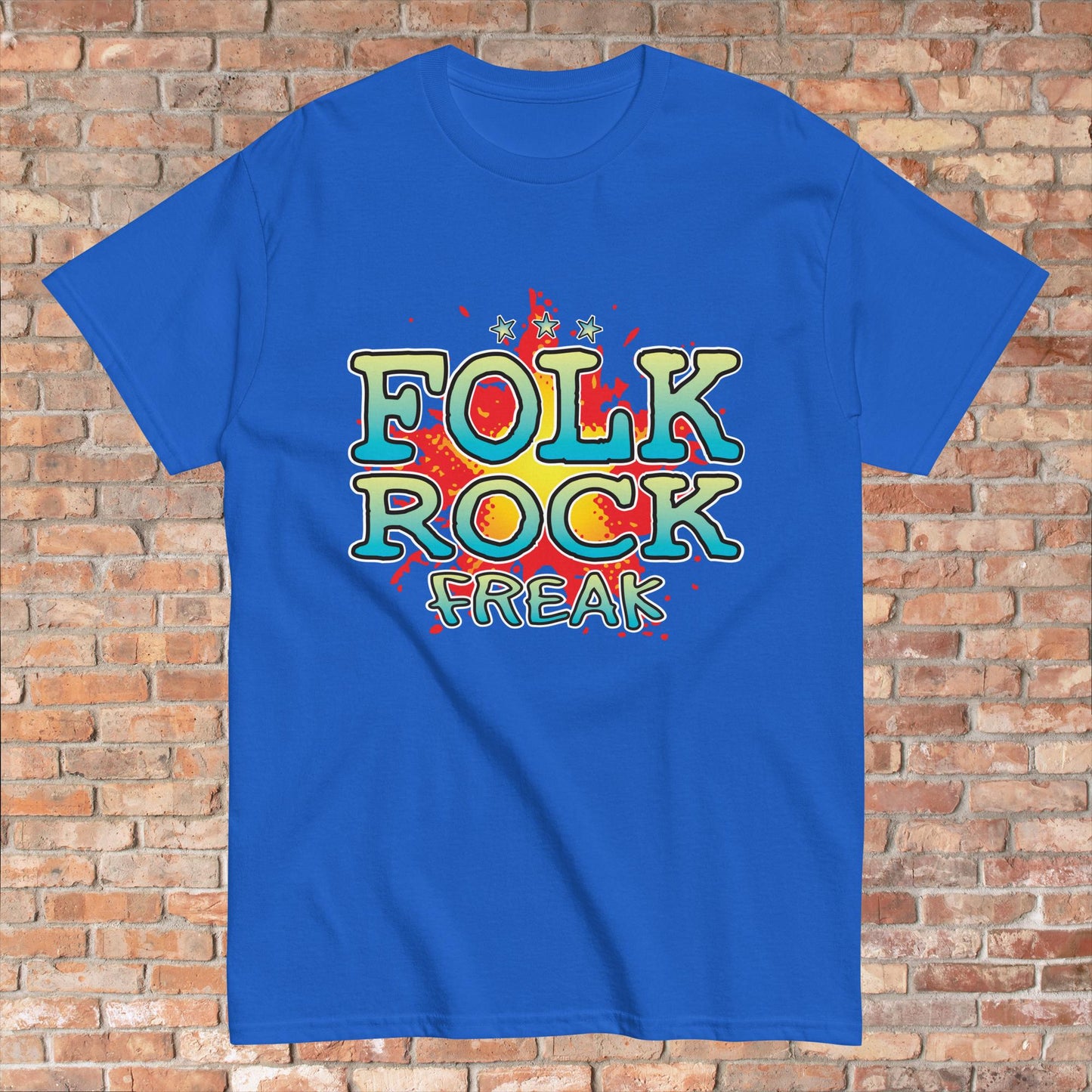 Folk Rock Cotton T-Shirt