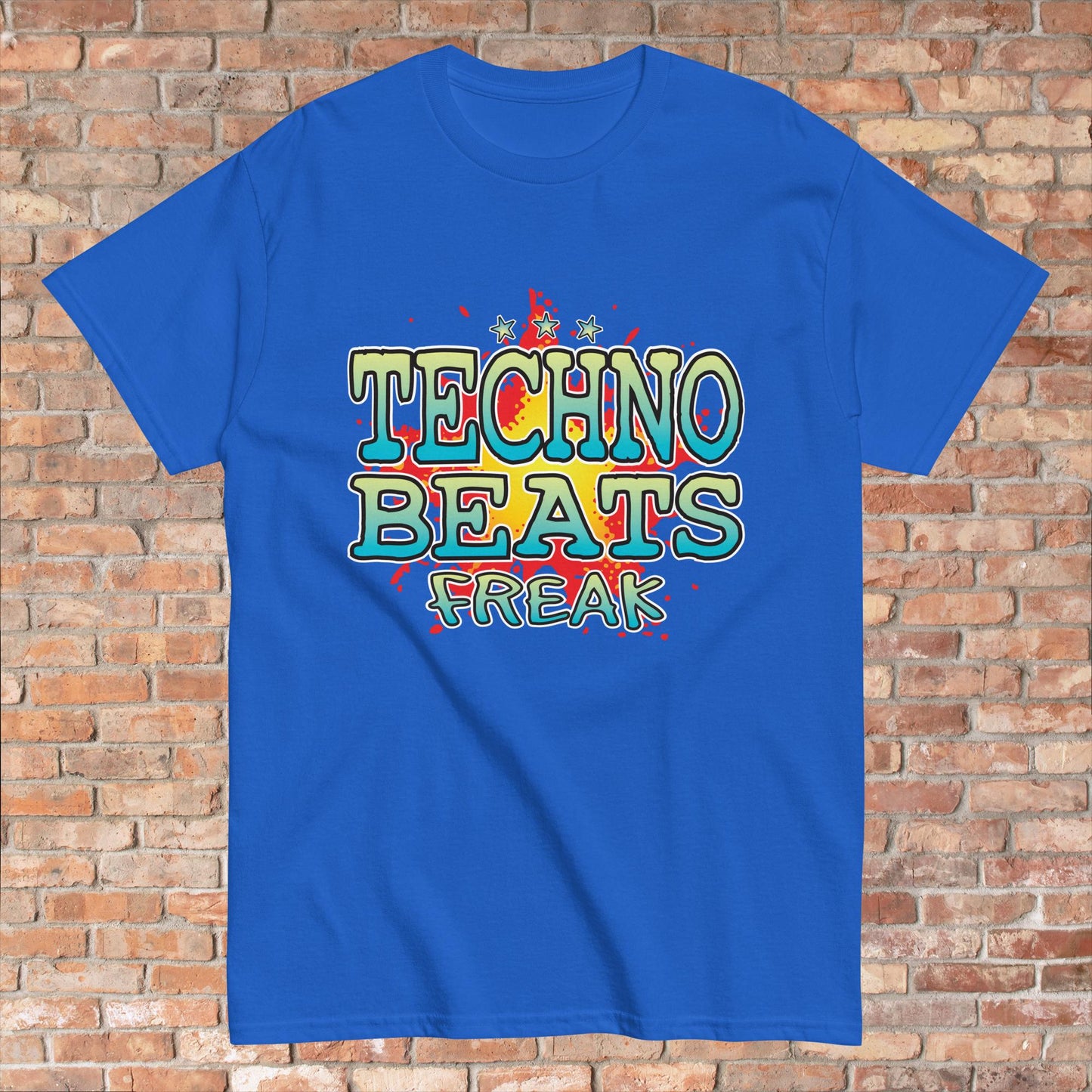 Techno Beats Cotton T-Shirt
