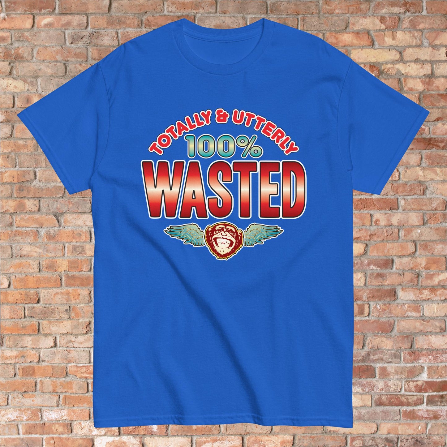 Wasted 100% Sugar Tag Cotton Unisex T-Shirt