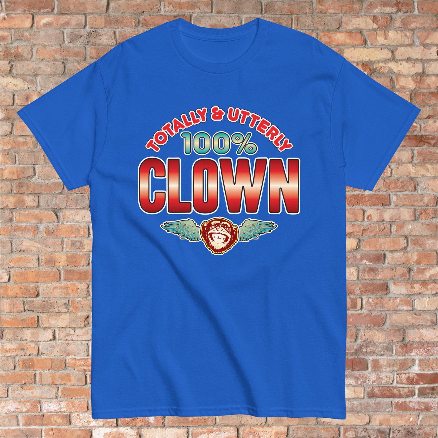 Clown 100% Sugar Tag Cotton T-Shirt