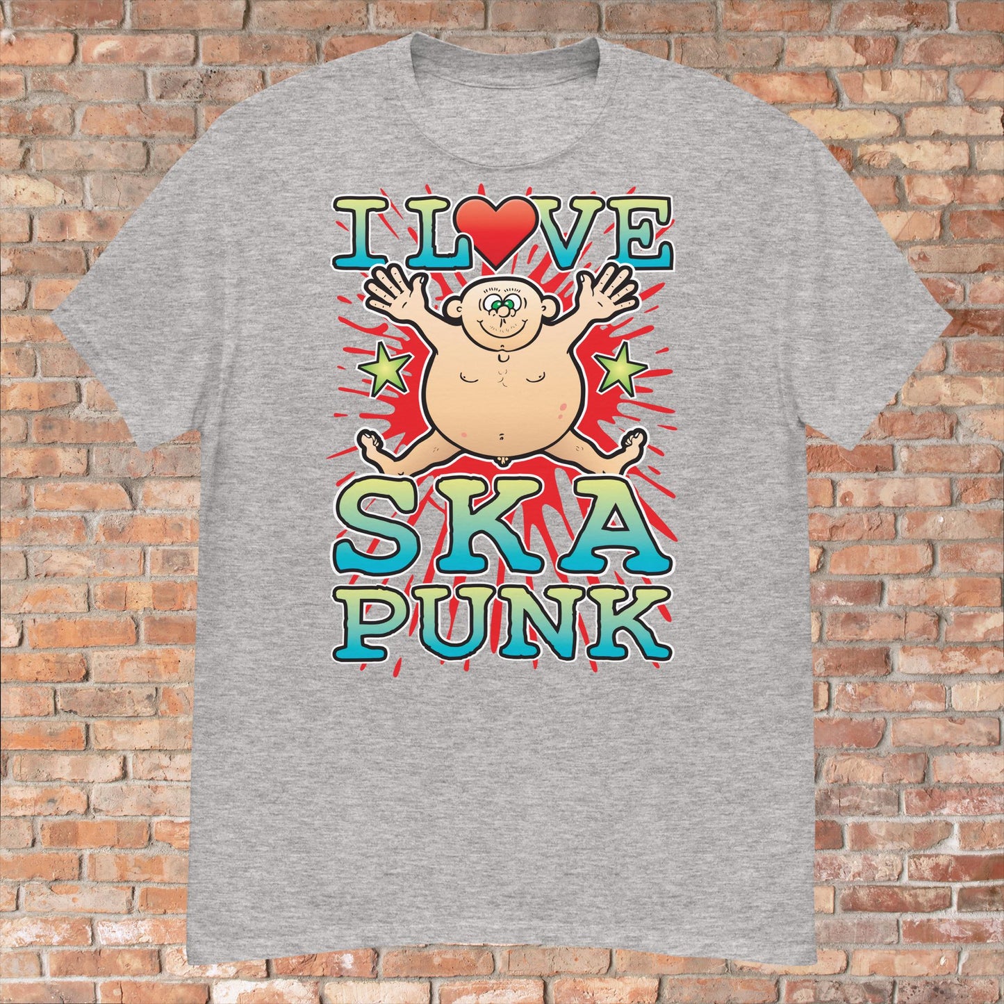 Ska Punk Cotton Love Music T-Shirt