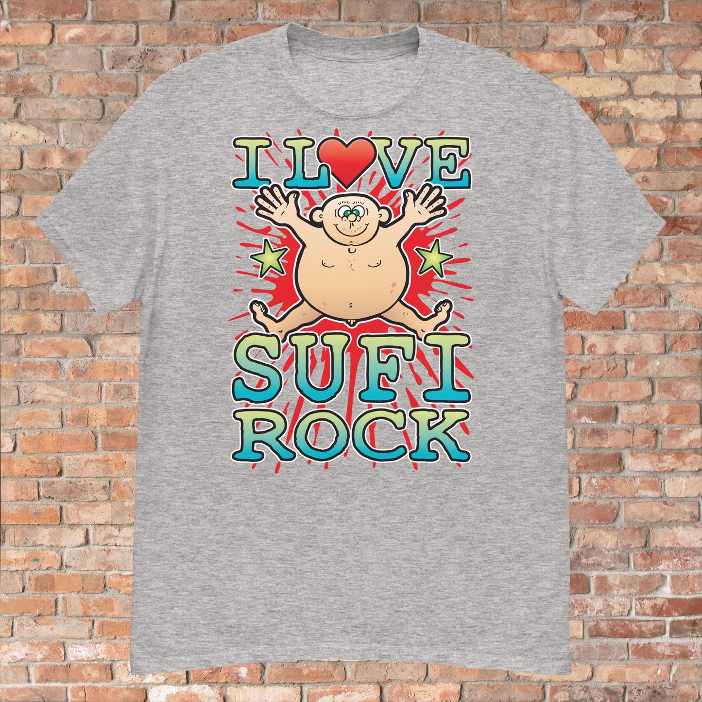 Sufi Rock Cotton Love Music T-Shirt