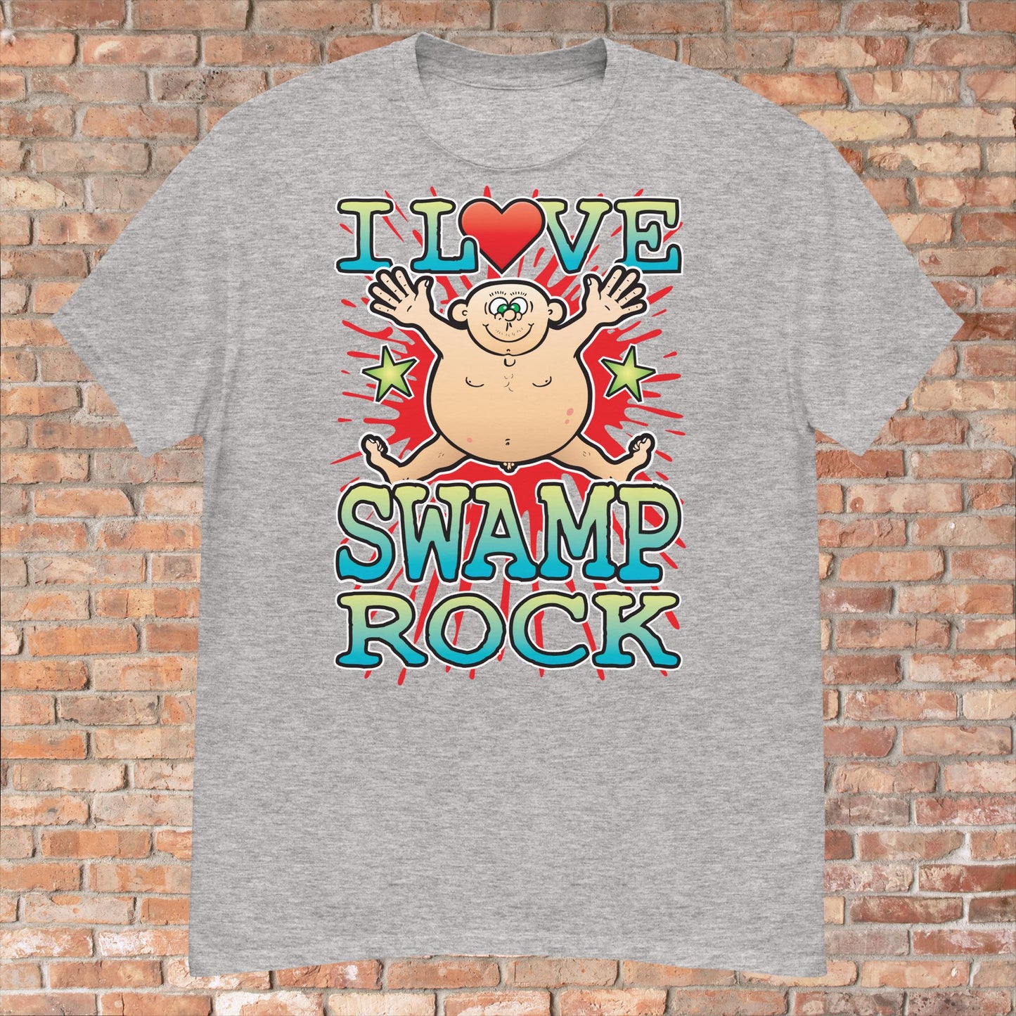 Swamp Rock Cotton Love Music T-Shirt