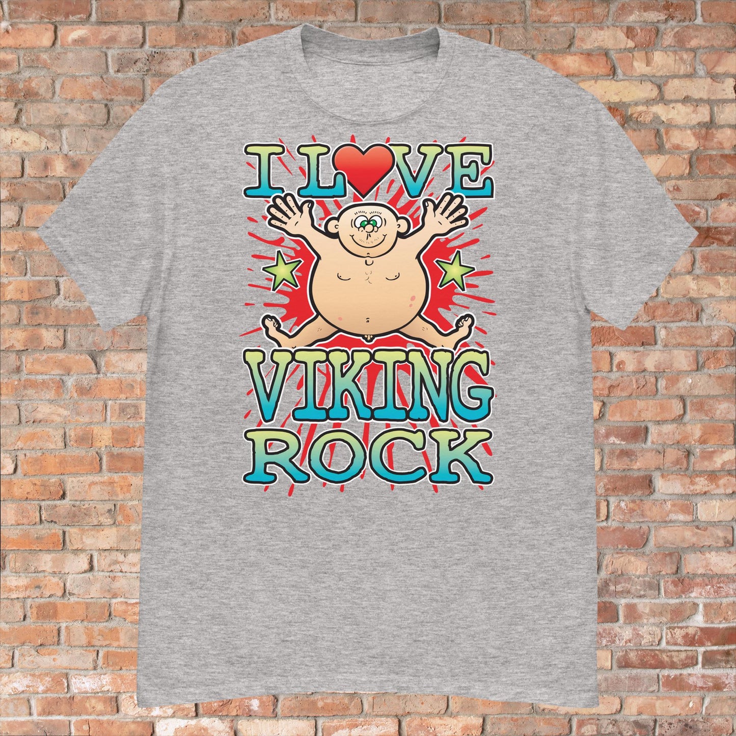 Viking Rock Cotton Love Music T-Shirt