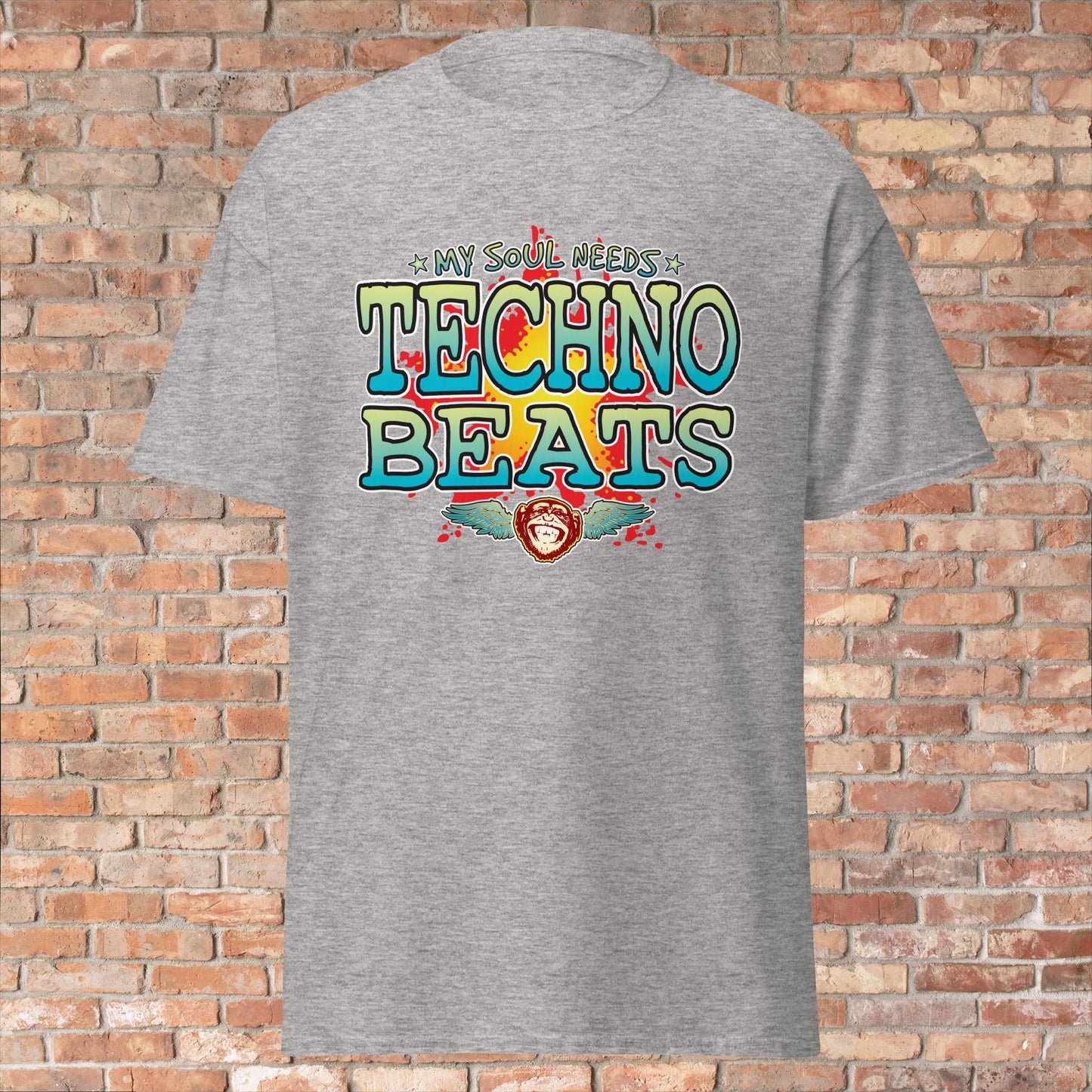 Techno Beats Classic Unisex T-Shirt