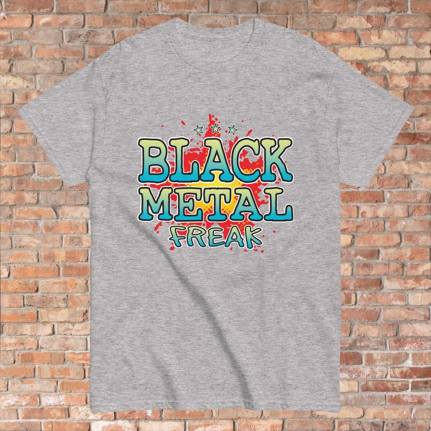 Black Metal Cotton T-Shirt