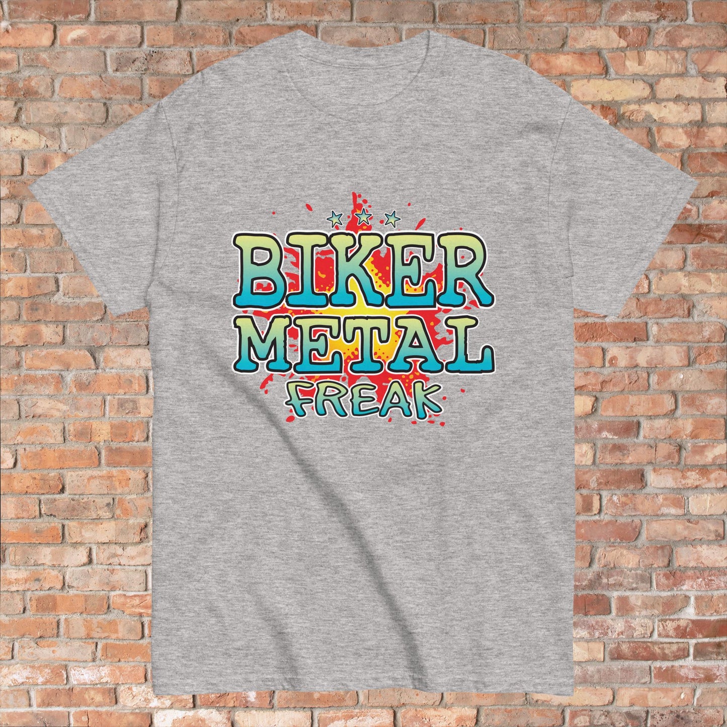Biker Metal Cotton T-Shirt