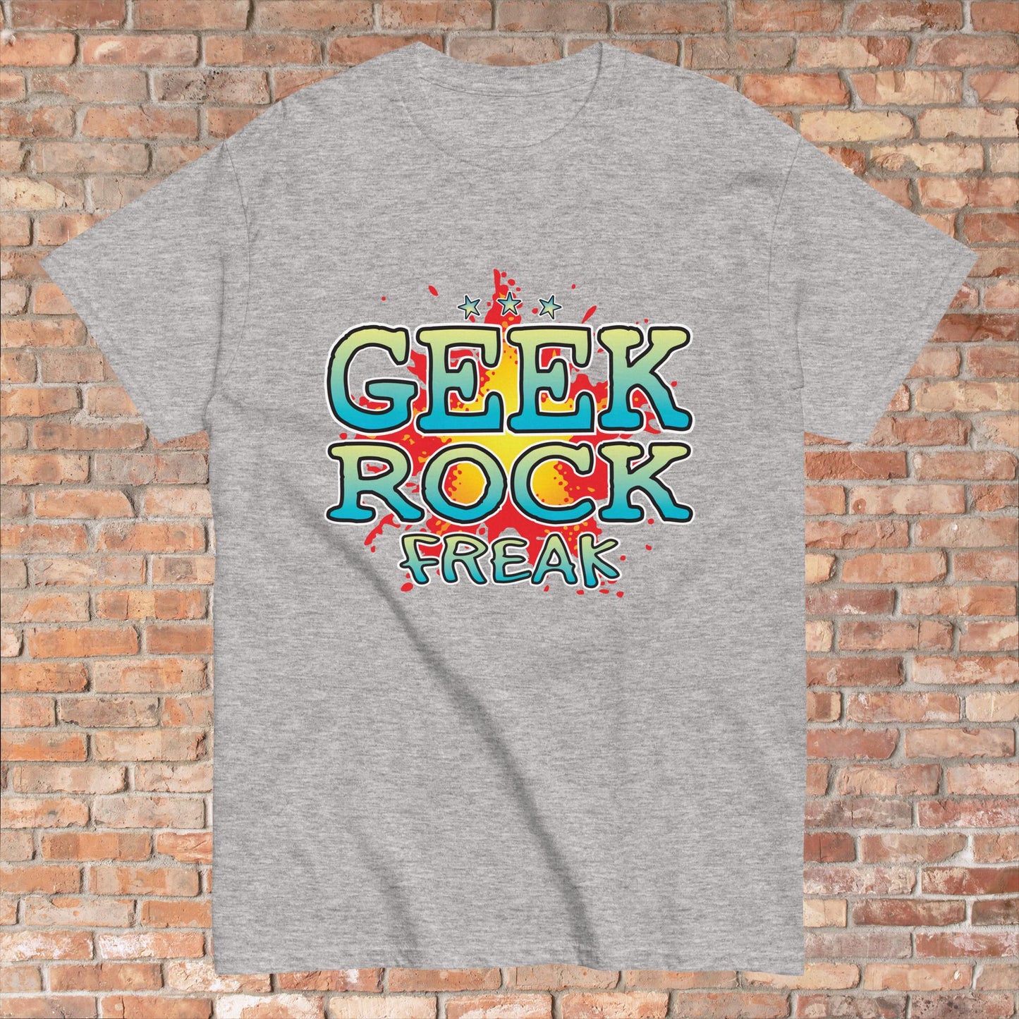 Geek Rock Cotton T-Shirt