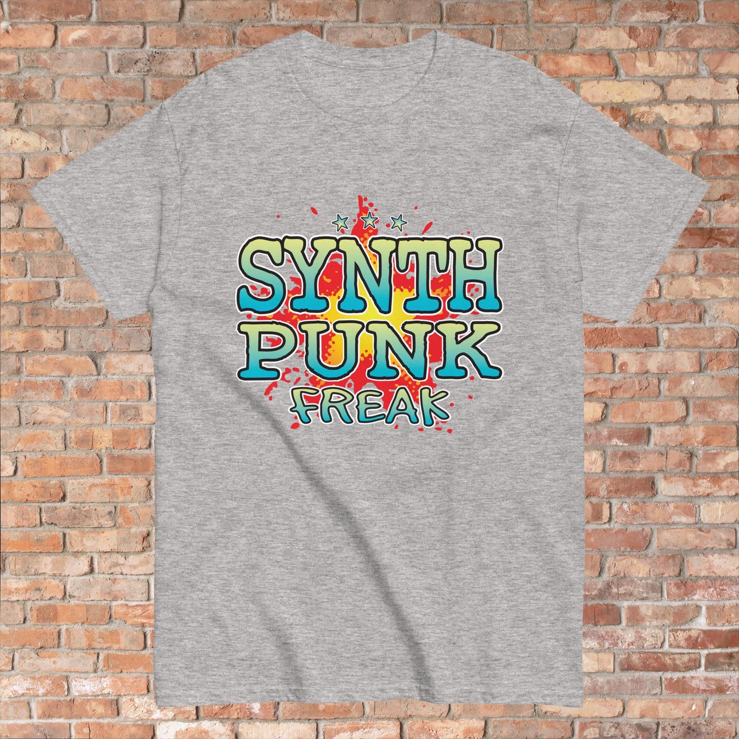 Synth Punk Cotton T-Shirt