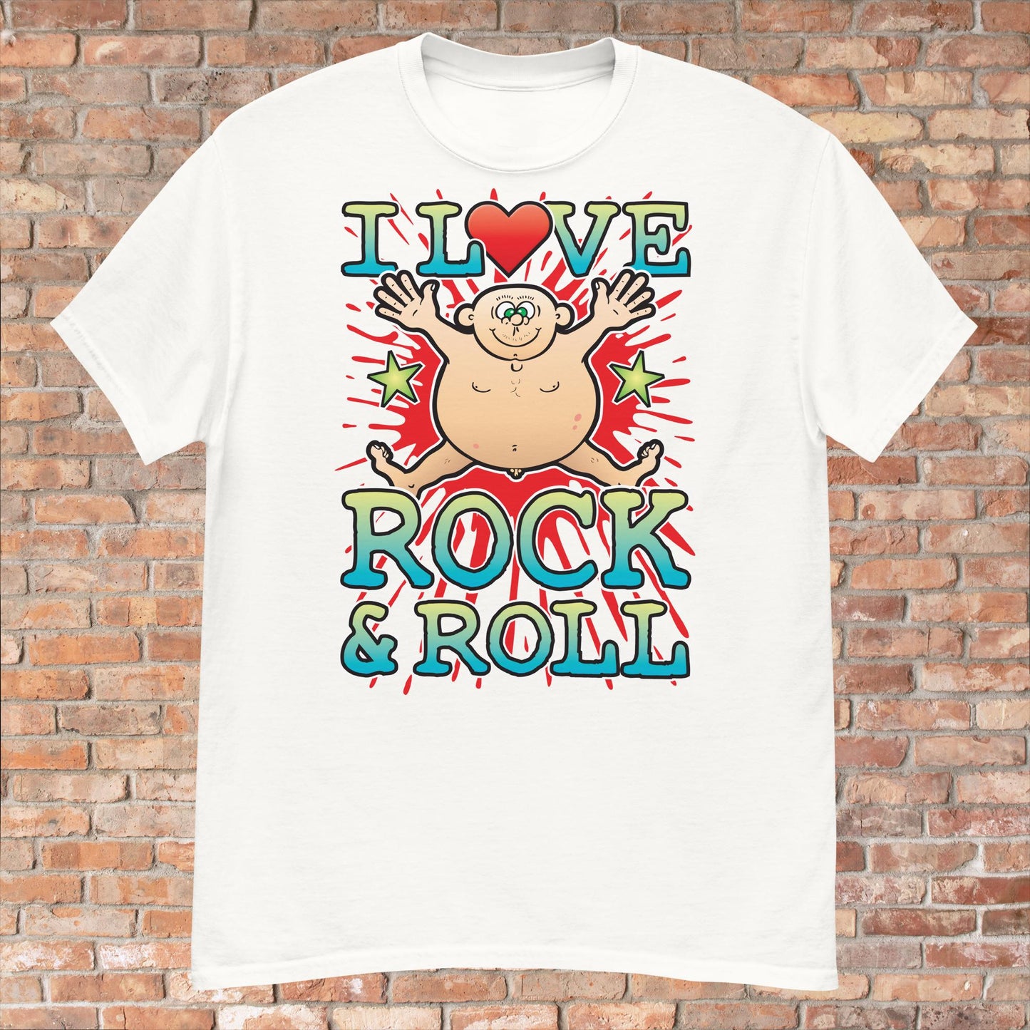 Rock & Roll Cotton Love Music T-Shirt