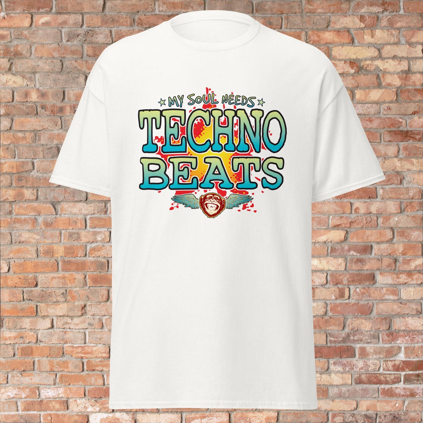 Techno Beats Classic Unisex T-Shirt