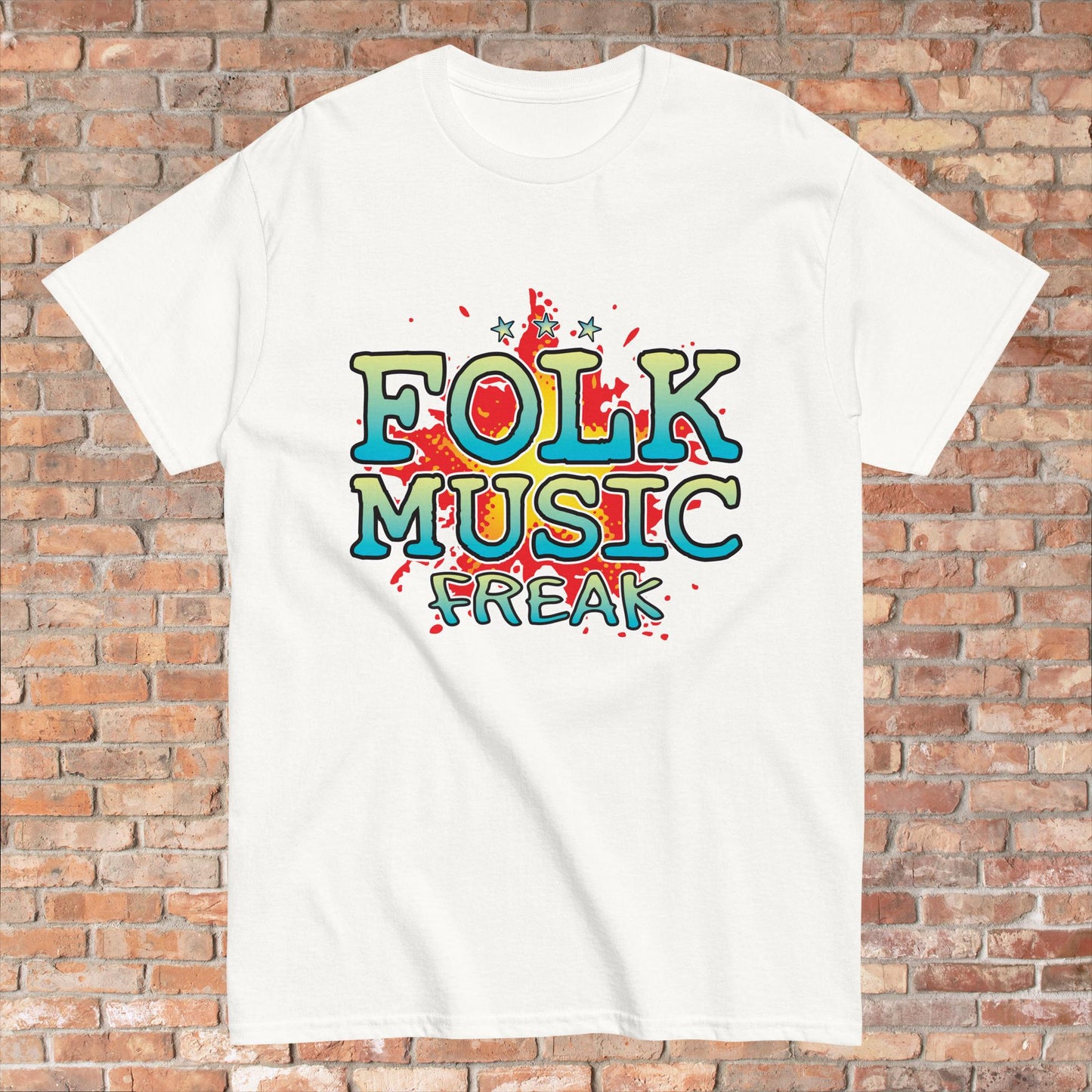 Folk Music Cotton T-Shirt