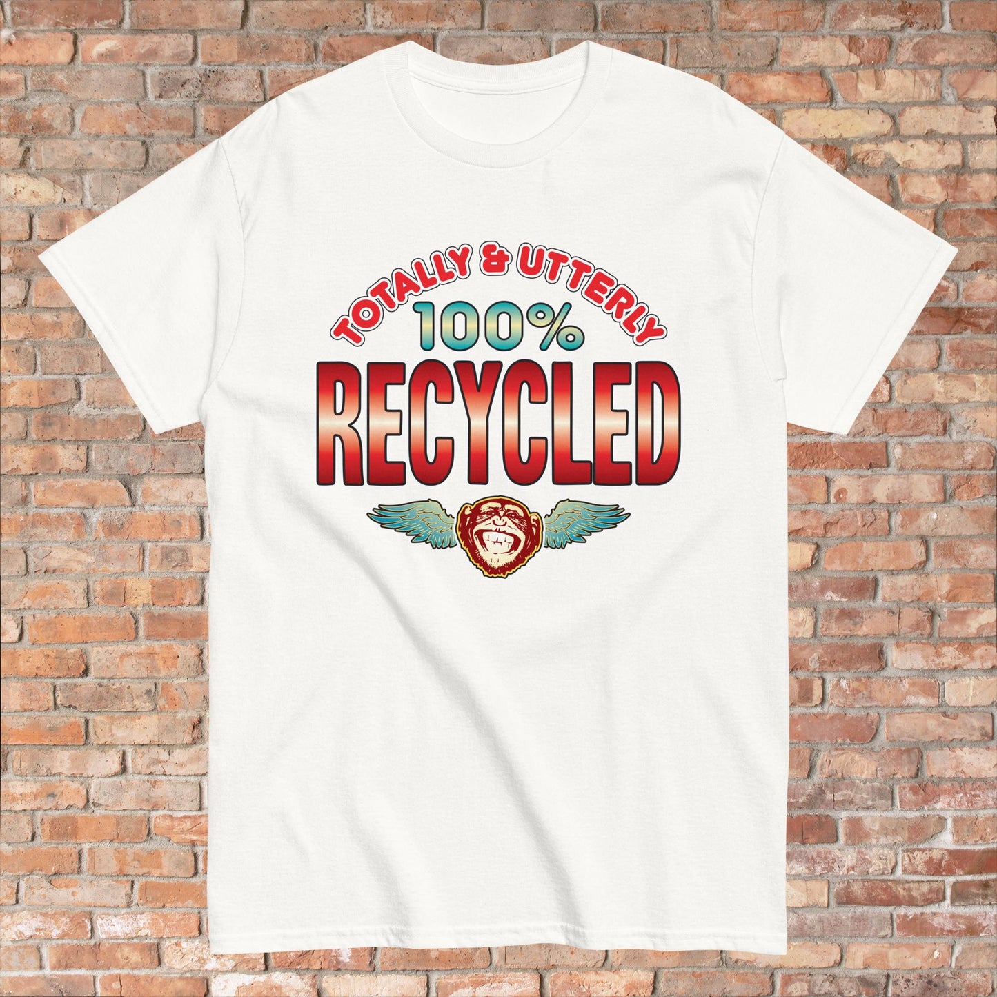 Recycled 100% Sugar Tag Cotton T-Shirt