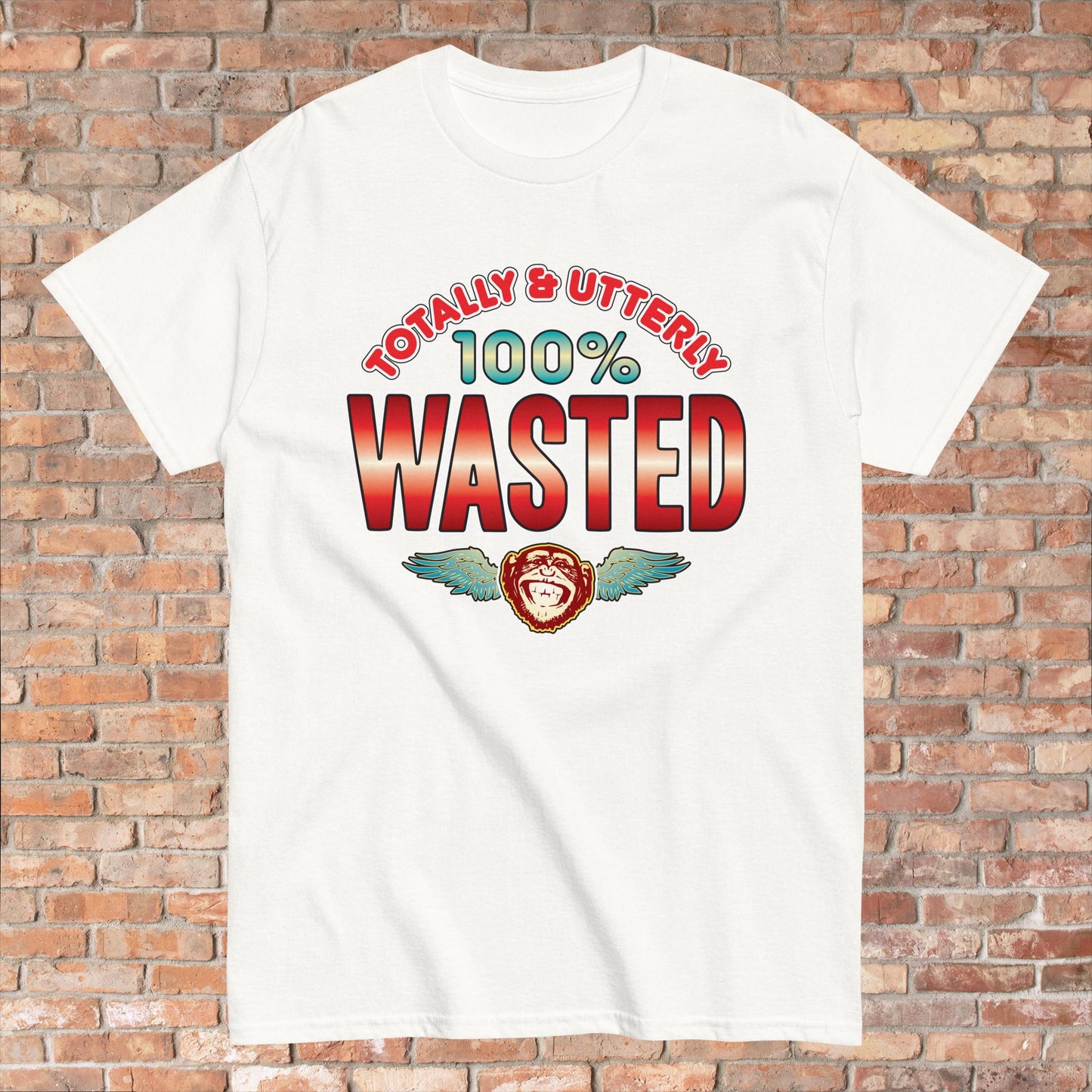 Wasted 100% Sugar Tag Cotton Unisex T-Shirt