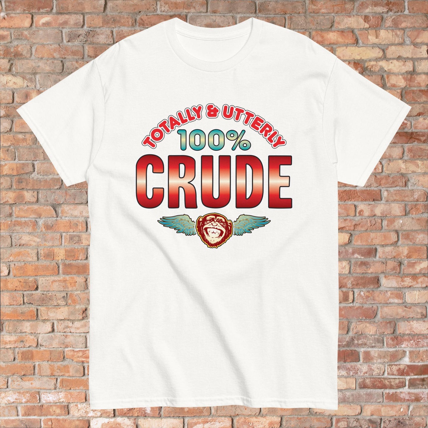Crude 100% Sugar Tag Cotton T-Shirt