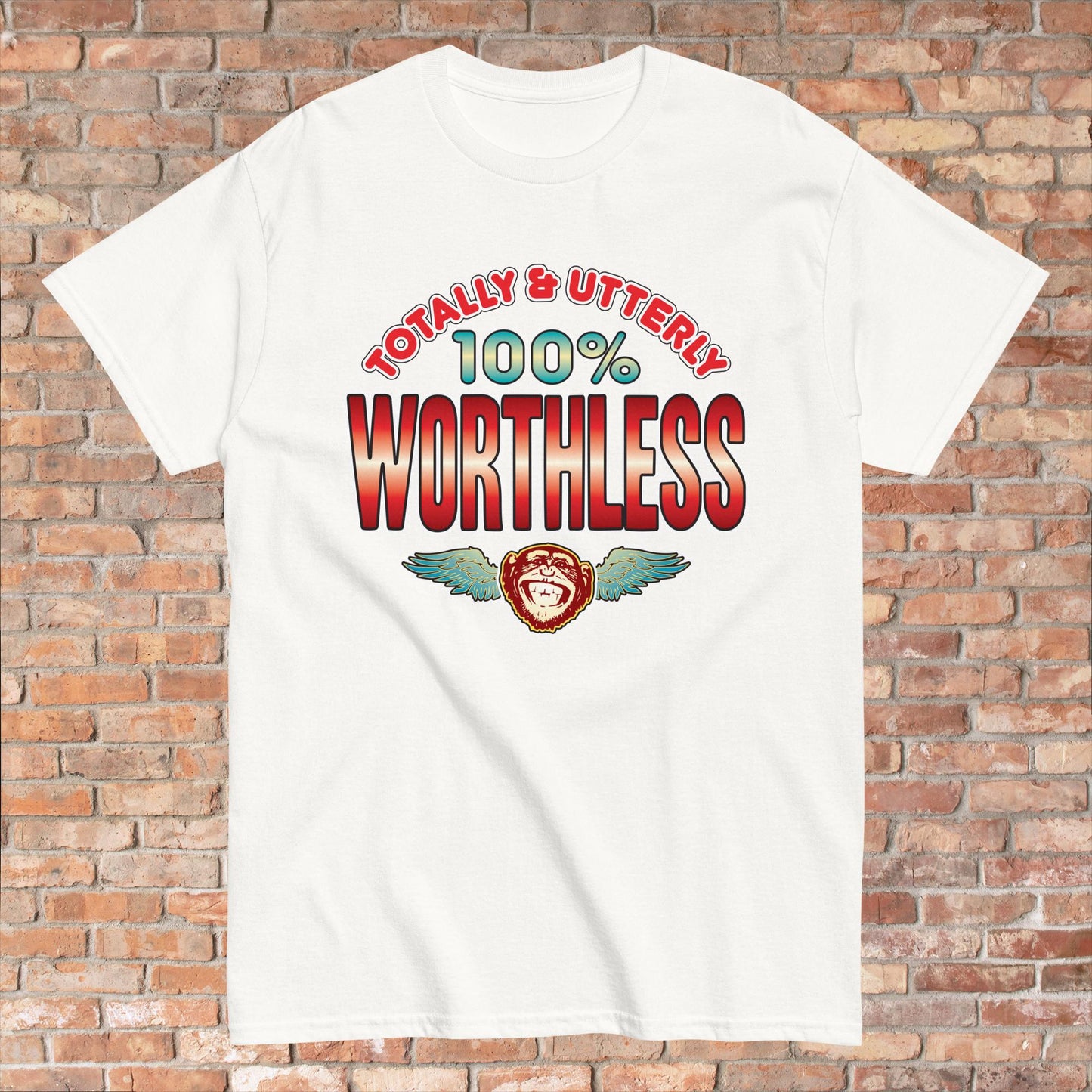 Worthless 100% Sugar Tag Cotton T-Shirt