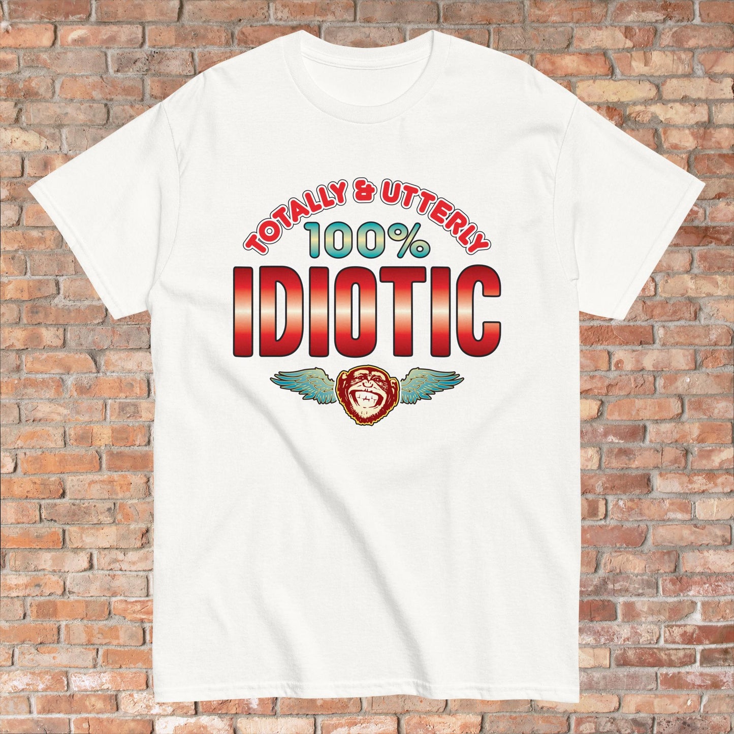 Idiotic 100% Sugar Tag Cotton T-Shirt