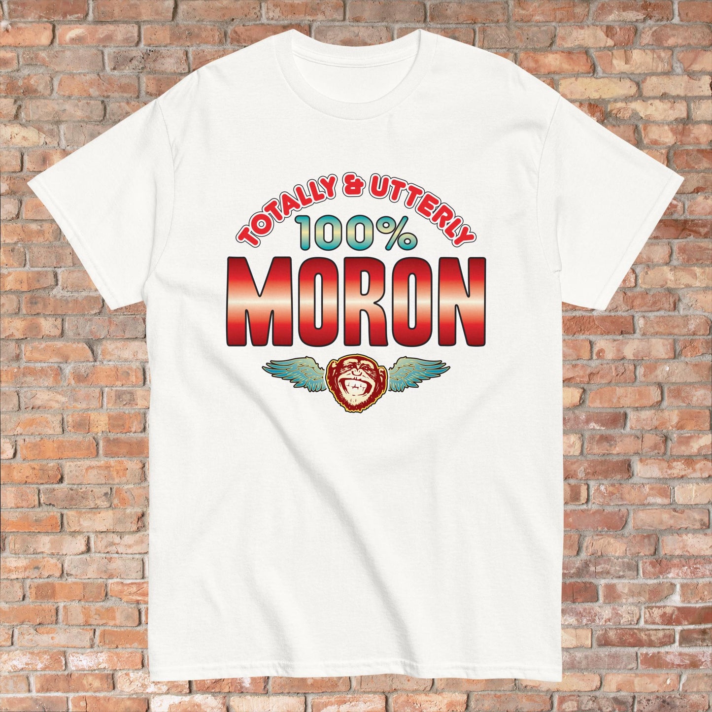 Moron 100% Sugar Tag Cotton T-Shirt
