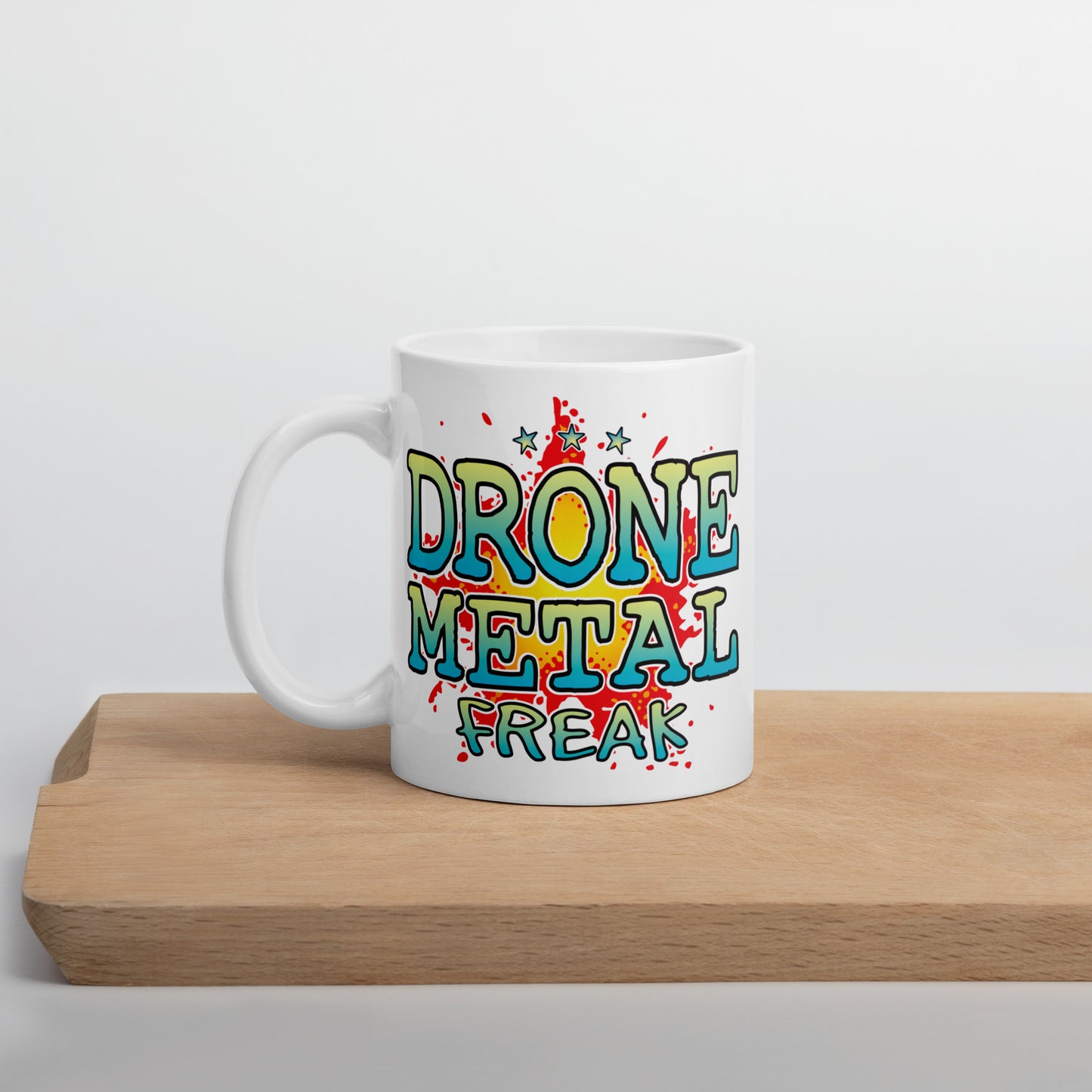 Drone Metal Ceramic Mug