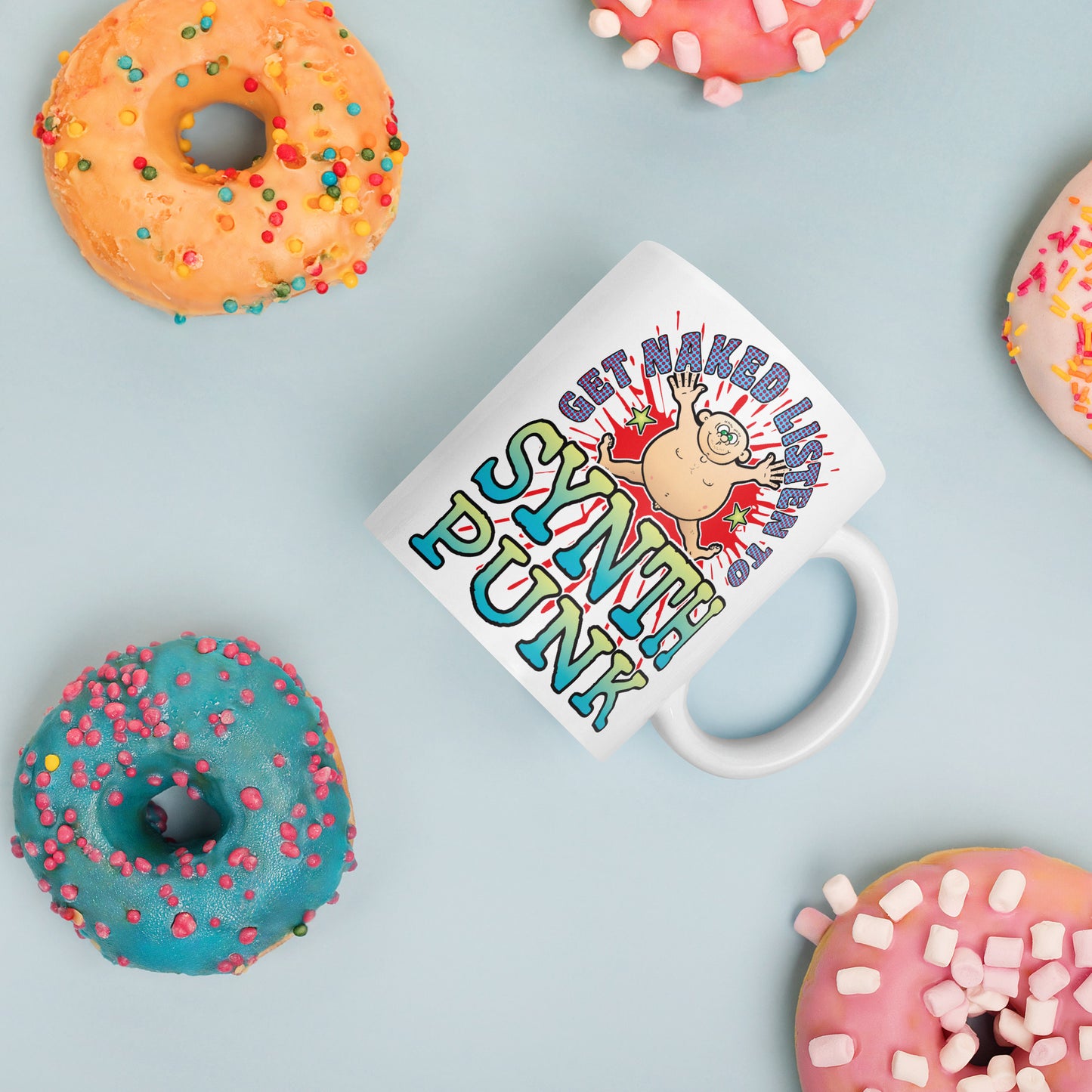 Synth Punk Ceramic Mug