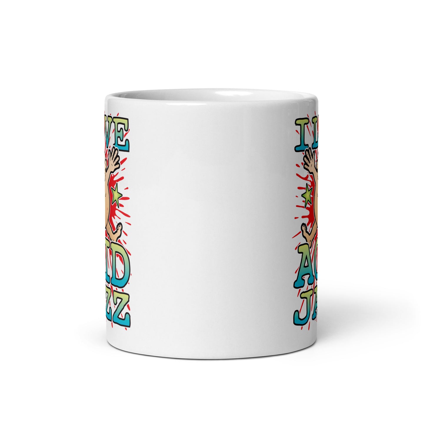 I Love Acid Jazz Ceramic Mug