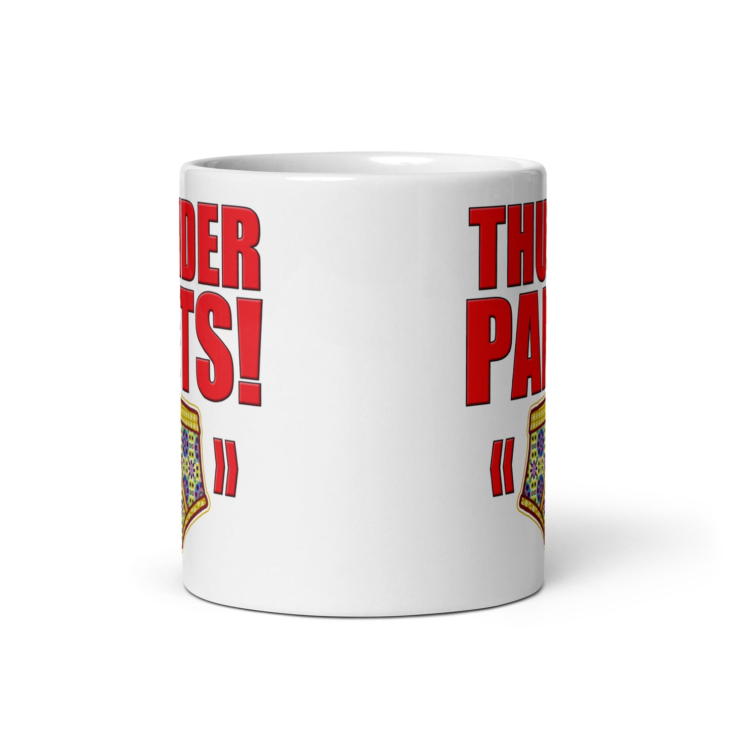 Thunder Pants Funny Slogan Ceramic 11oz Mug