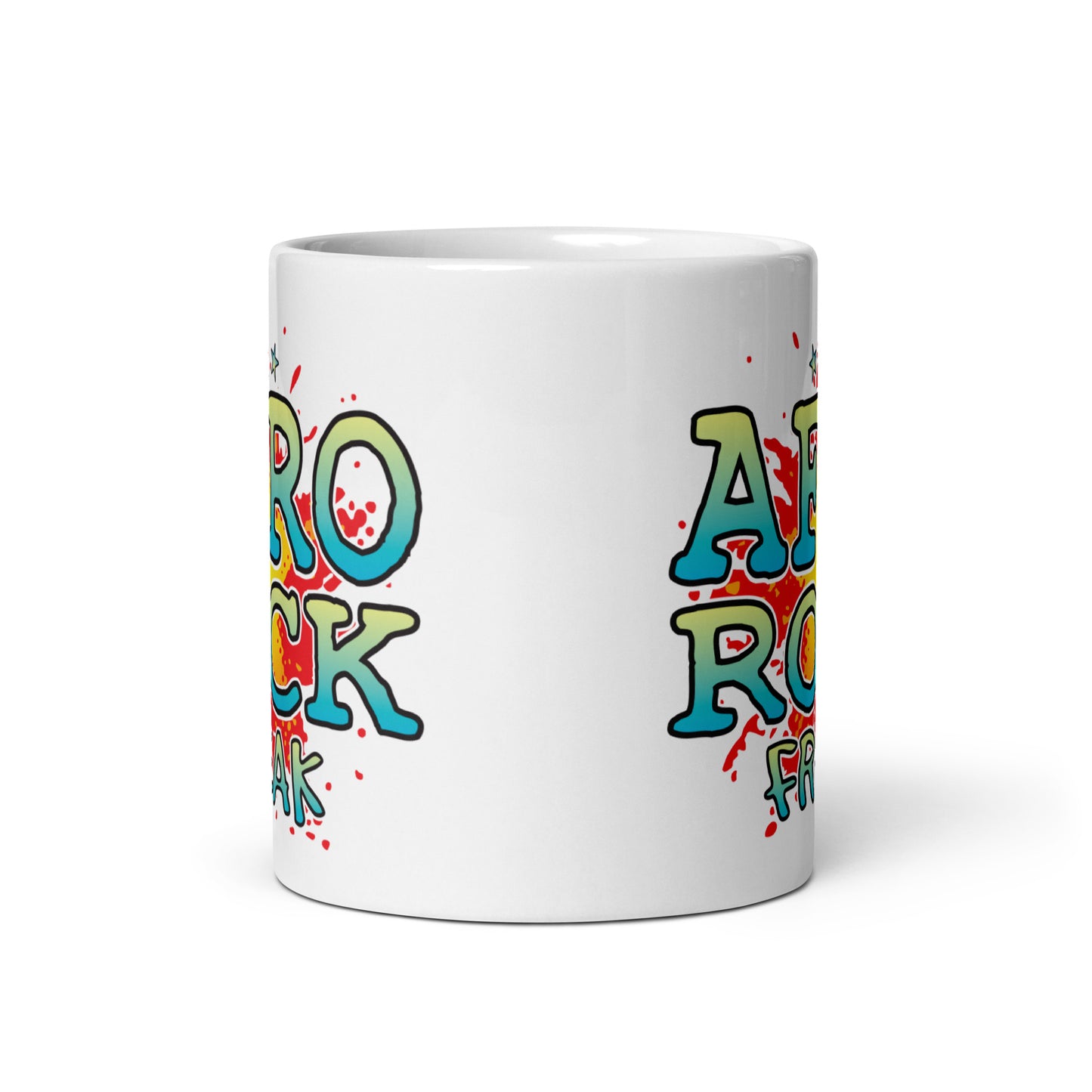 Afro Rock Ceramic Mug