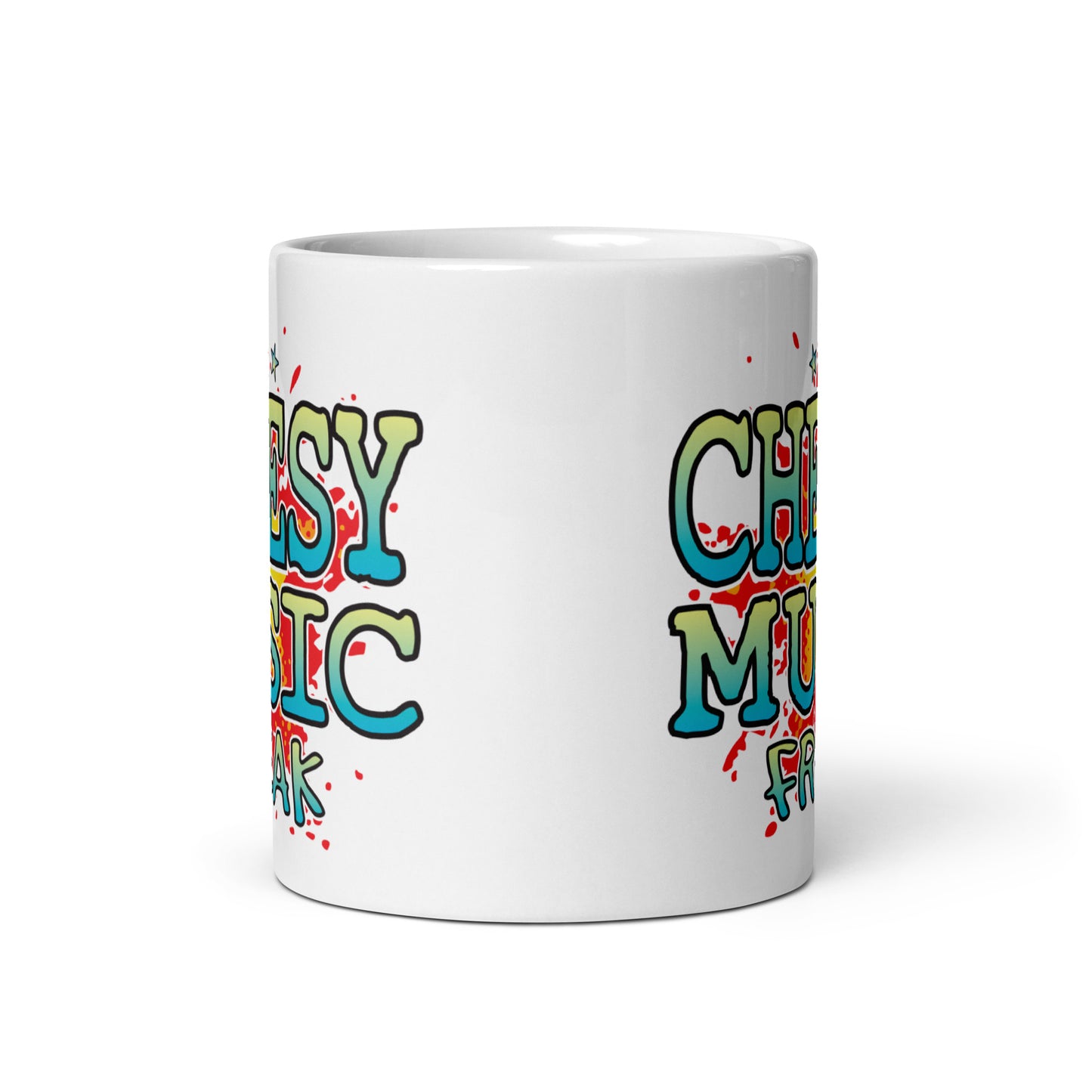 Cheesy Music Ceramic Mug
