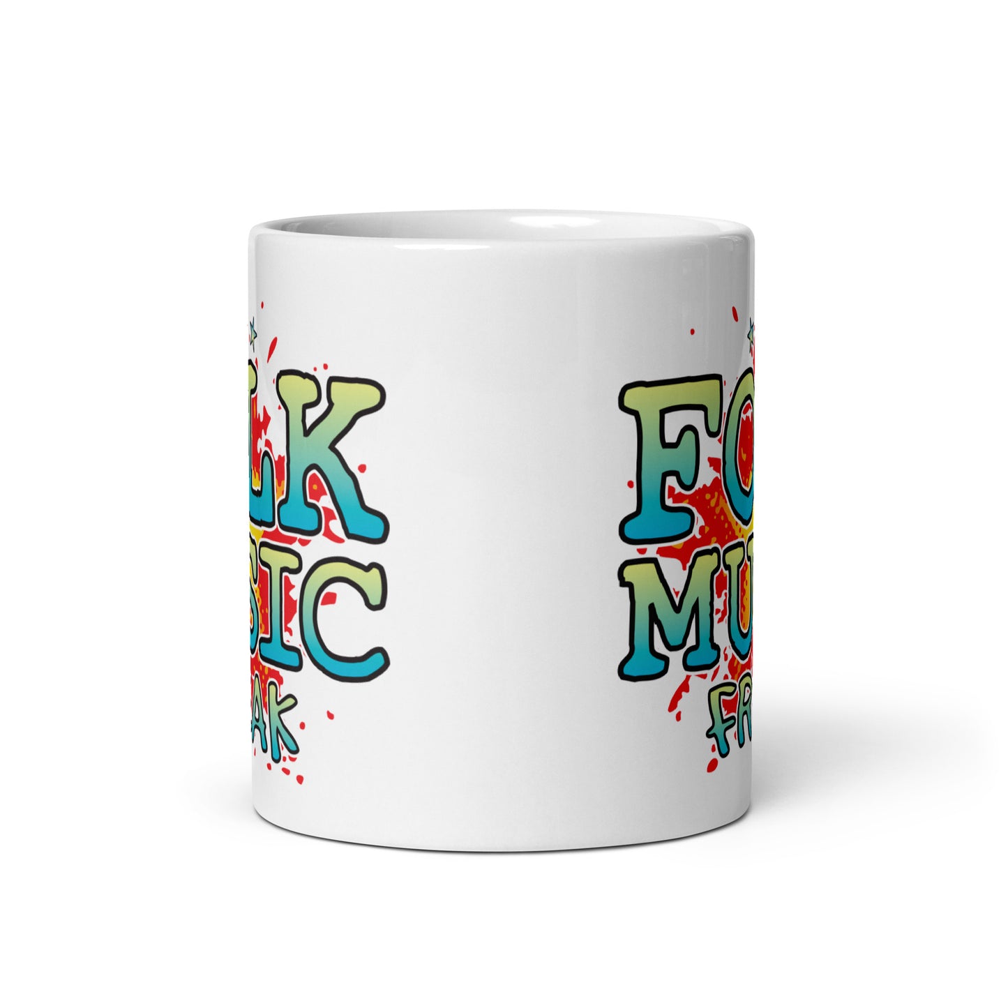 Folk Music Ceramic Mug