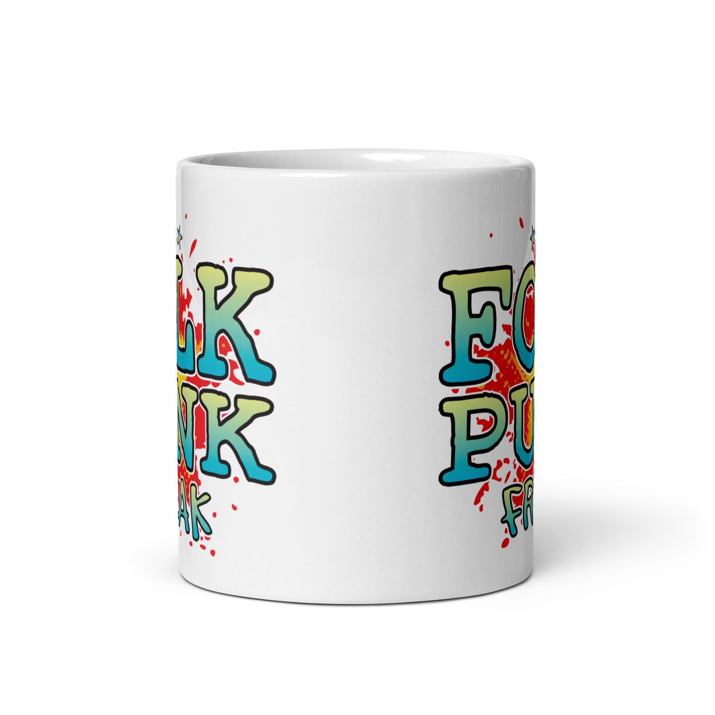 Folk Punk Ceramic Mug