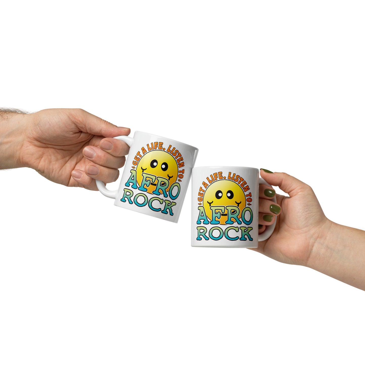 Afro Rock Ceramic Mug