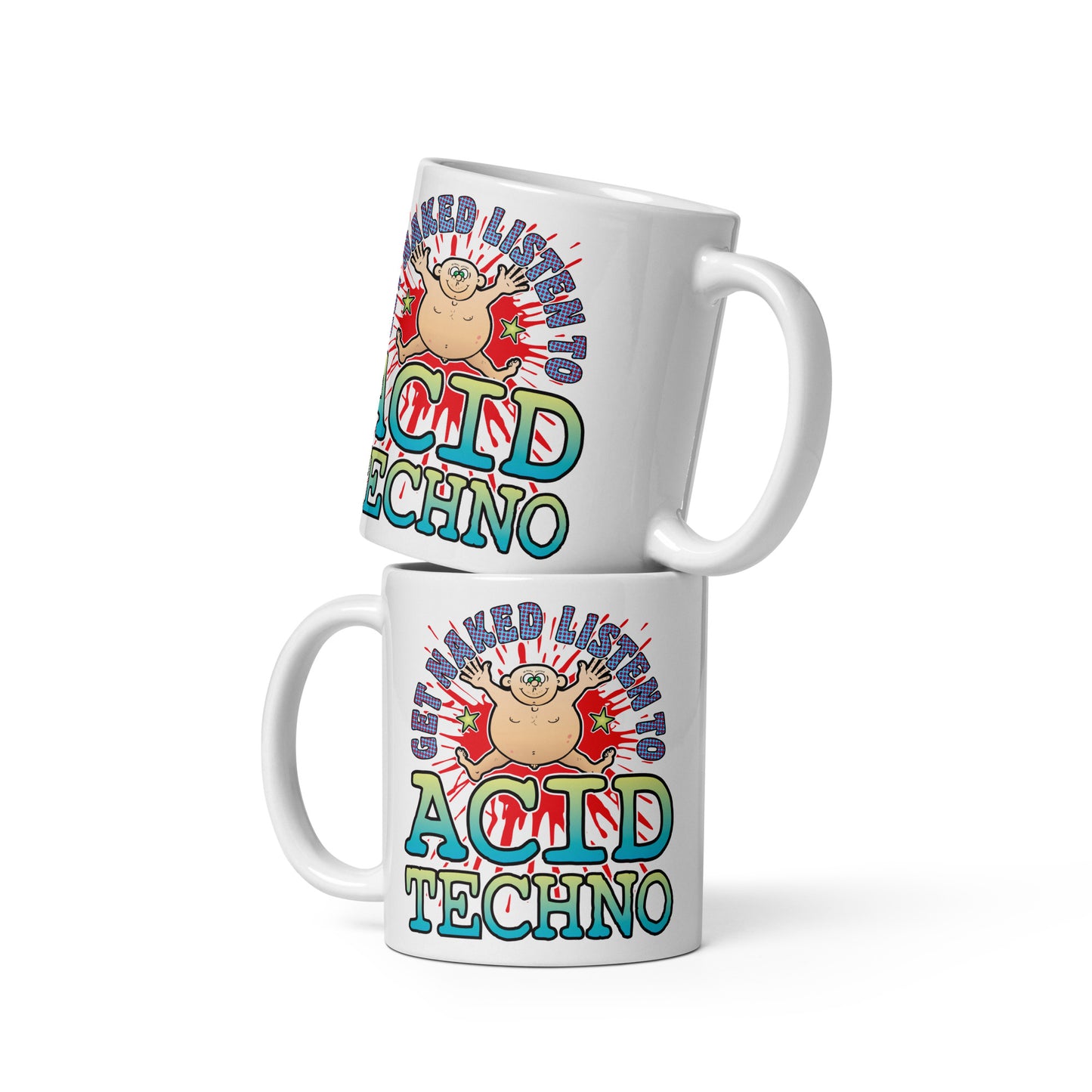 Acid Techno Ceramic Mug