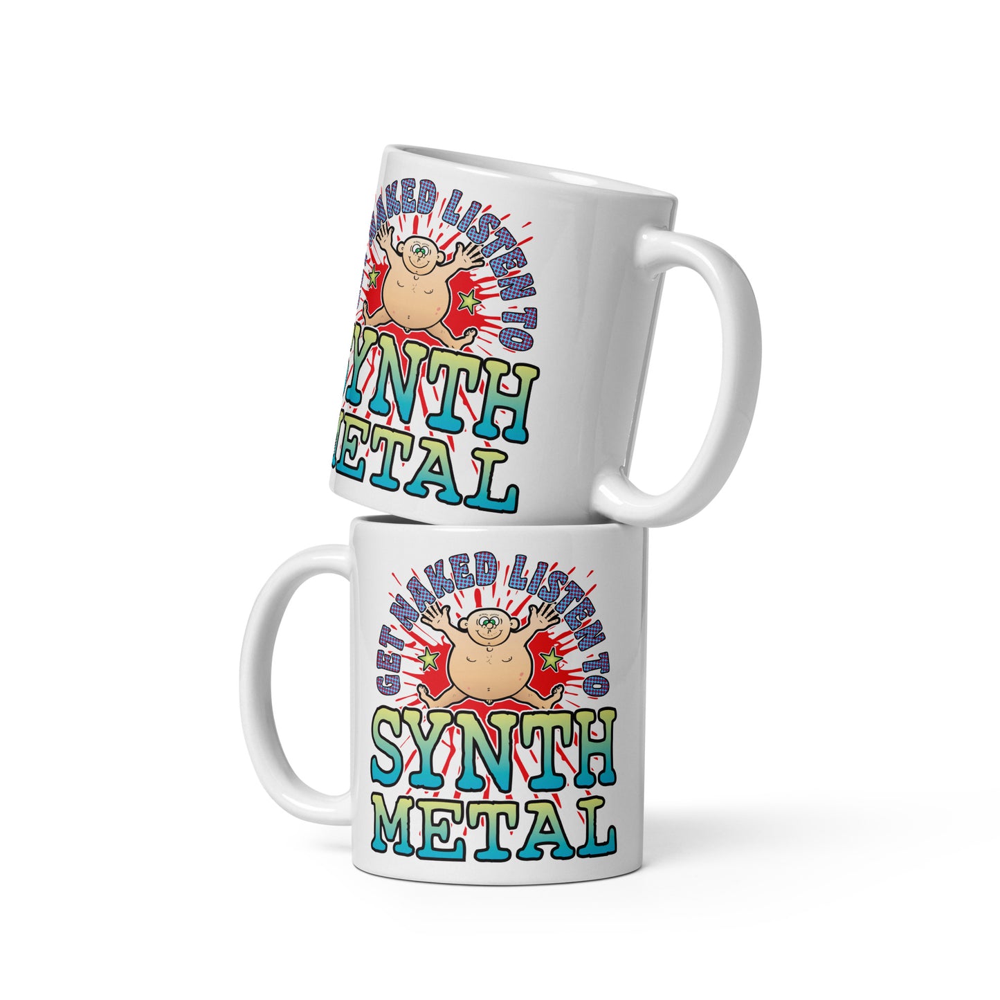 Synth Metal Ceramic Mug
