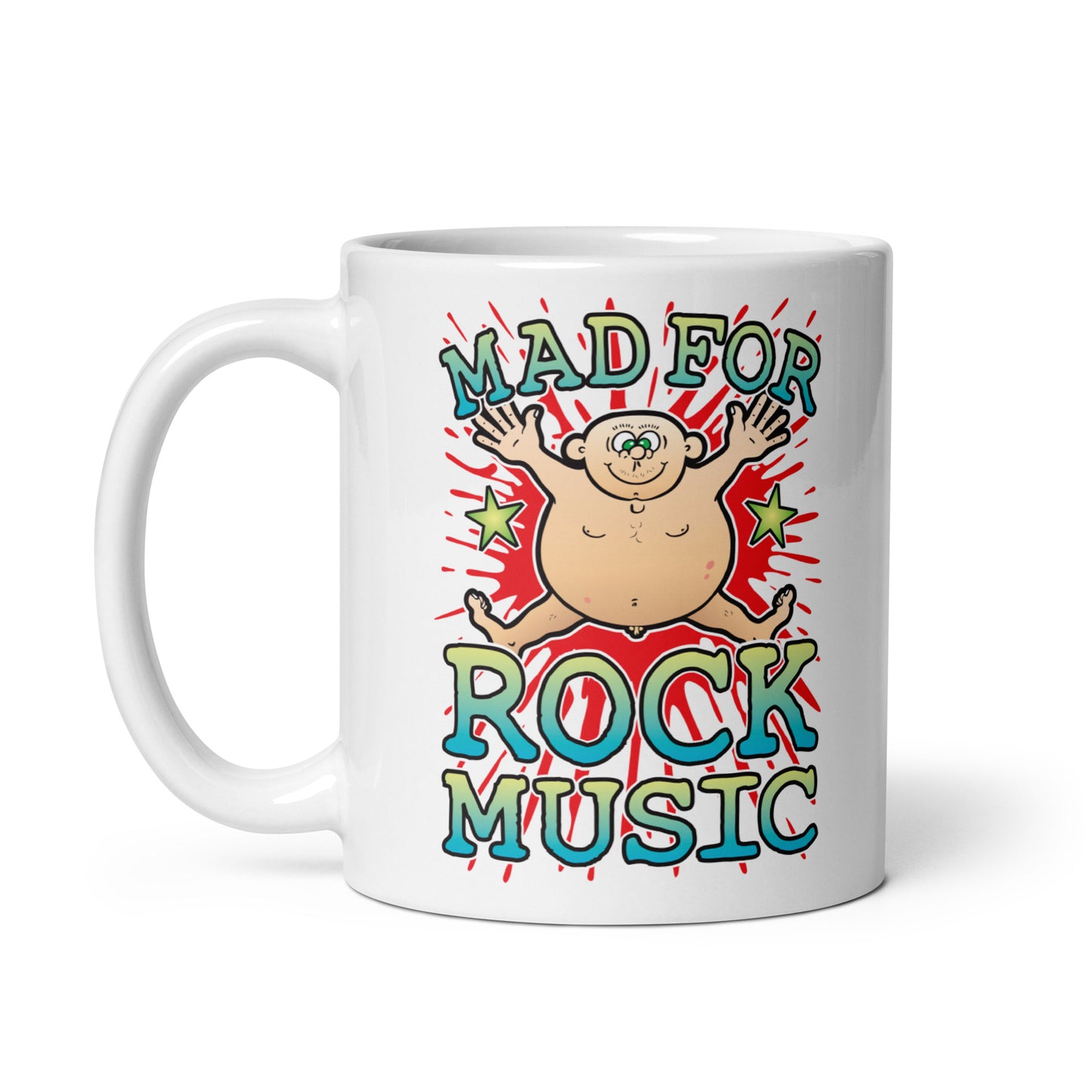 Mad For Rock Music Mug