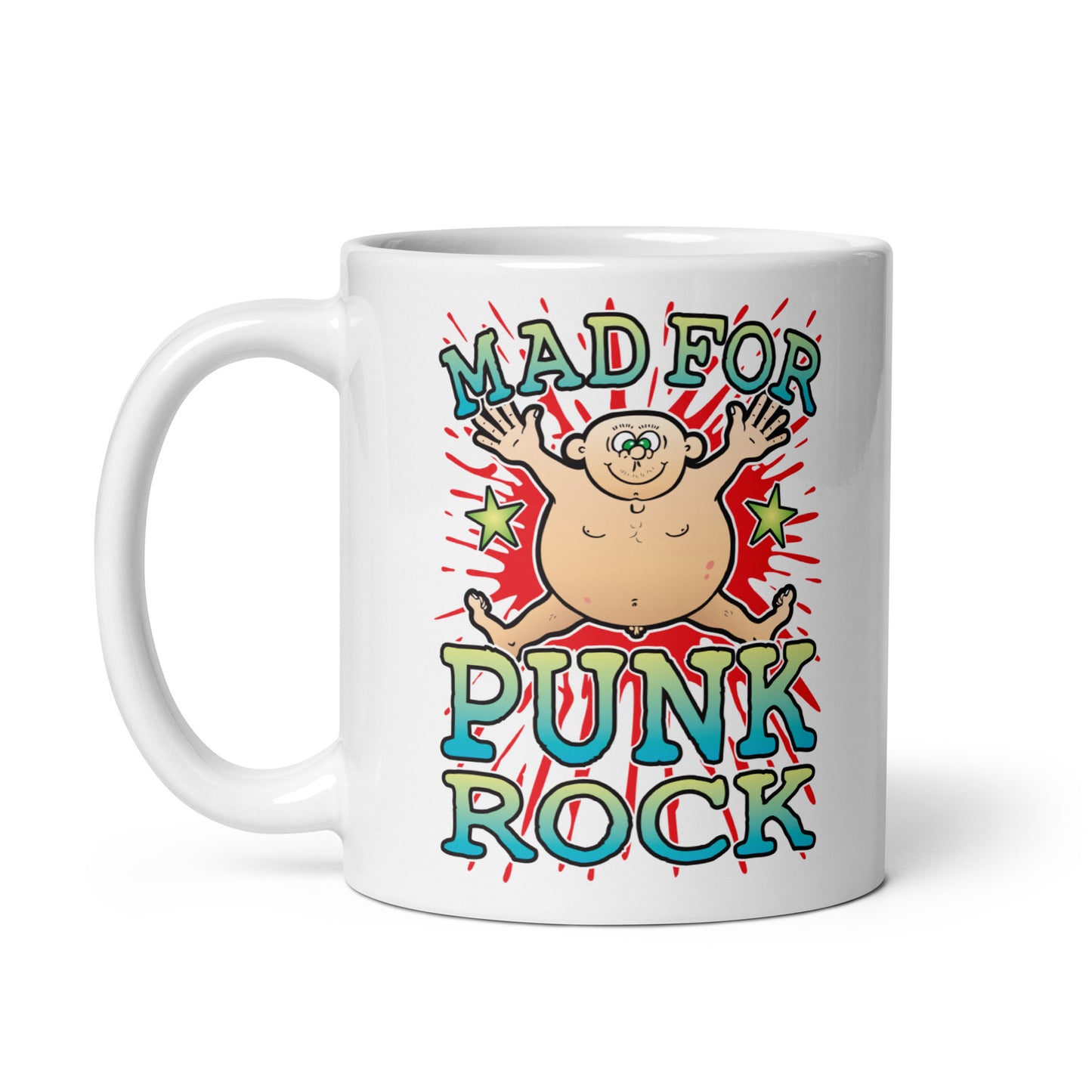 Mad For Punk Rock Mug