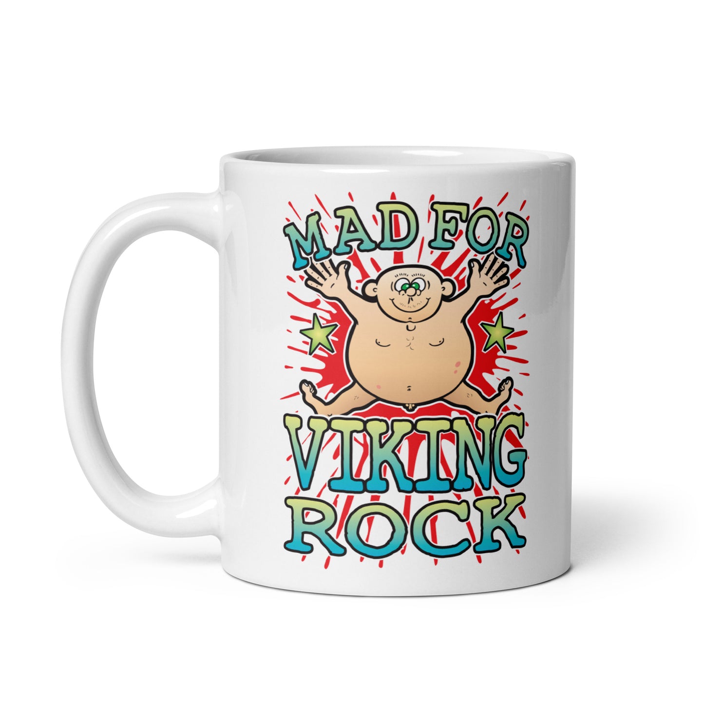 Mad For Viking Rock Mug