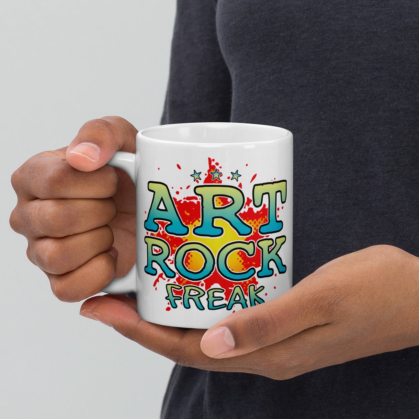 Art Rock Ceramic Mug