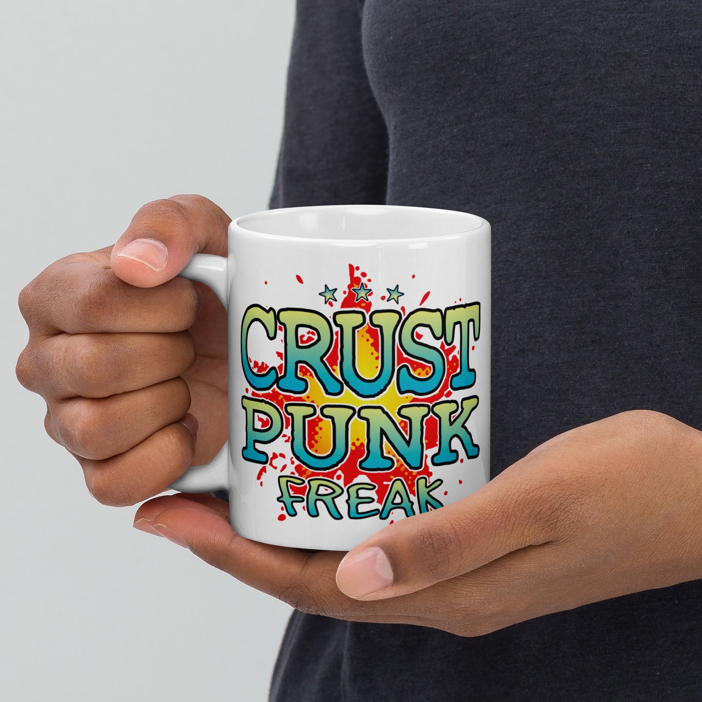 Crust Punk Ceramic Mug