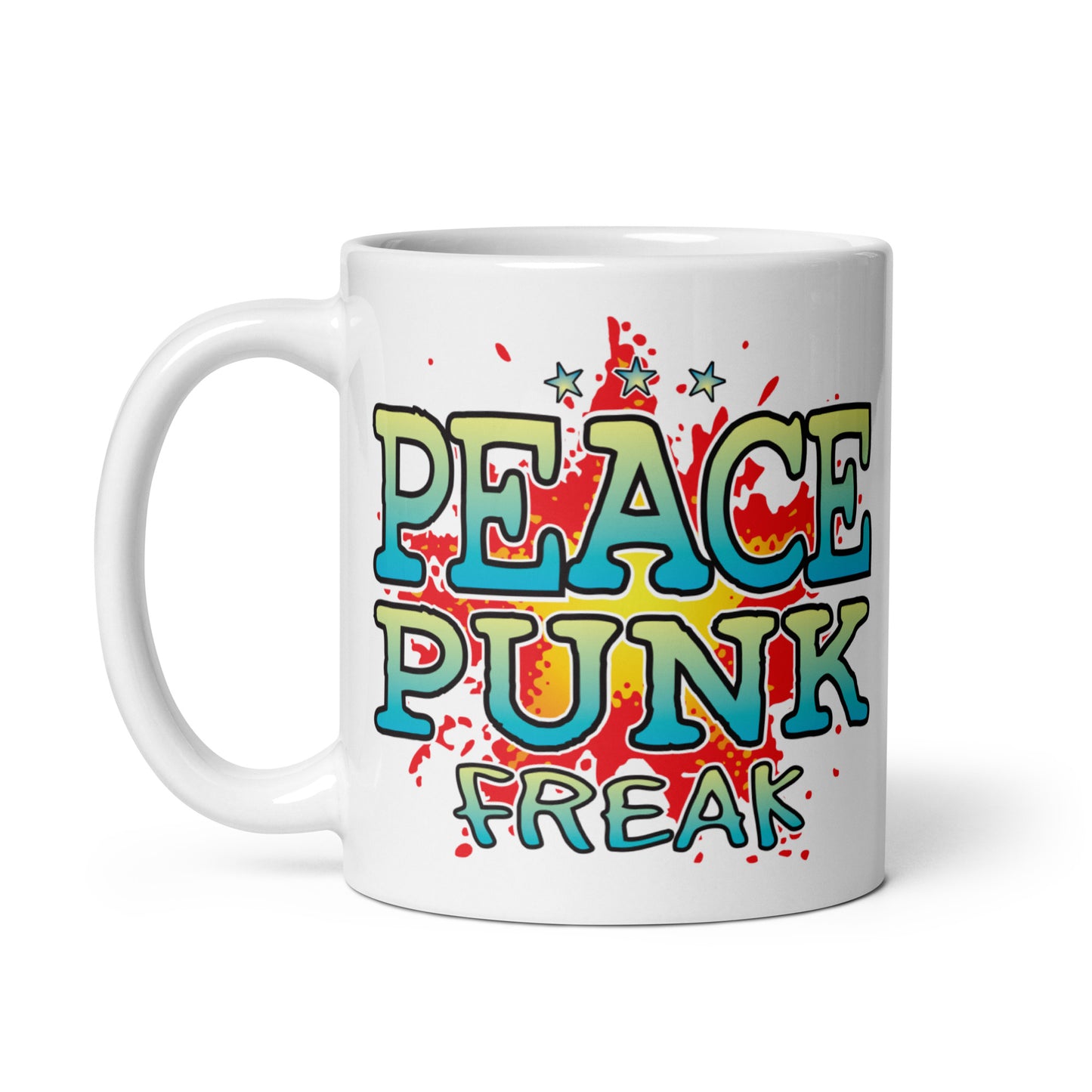 Peace Punk Ceramic Mug