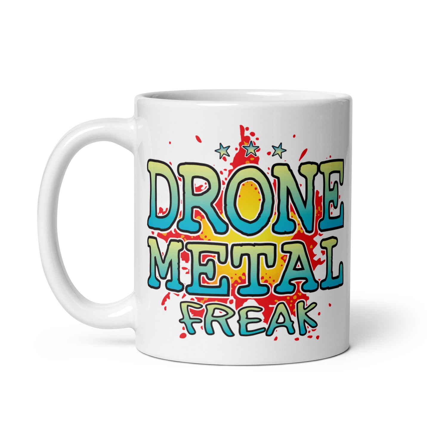 Drone Metal Ceramic Mug