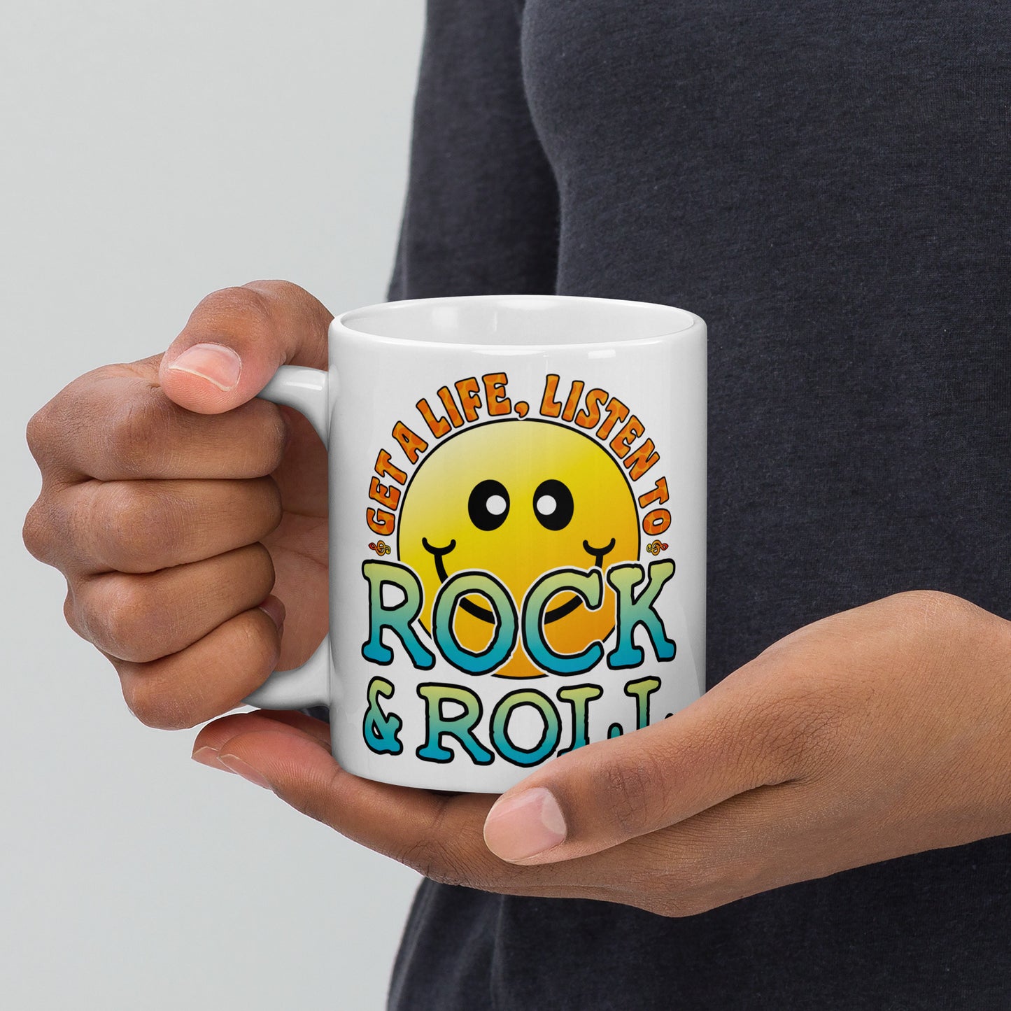 Rock & Roll Ceramic Mug