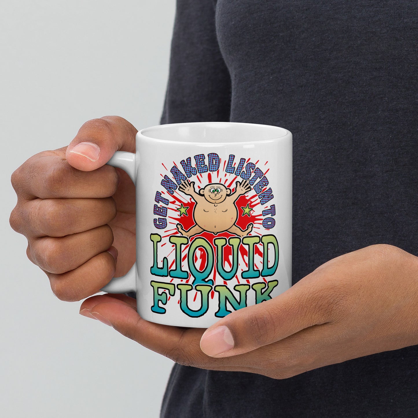 Liquid Funk Ceramic Mug