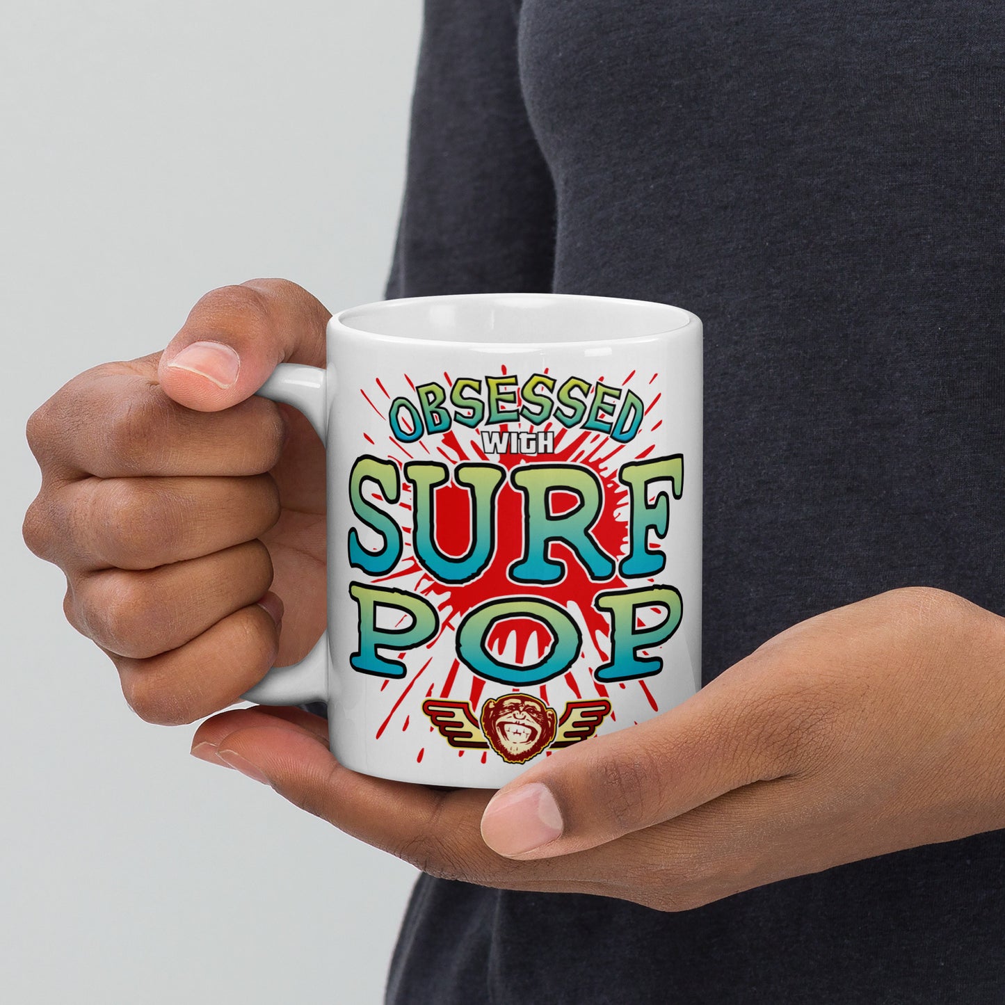 Surf Pop Ceramic Mug
