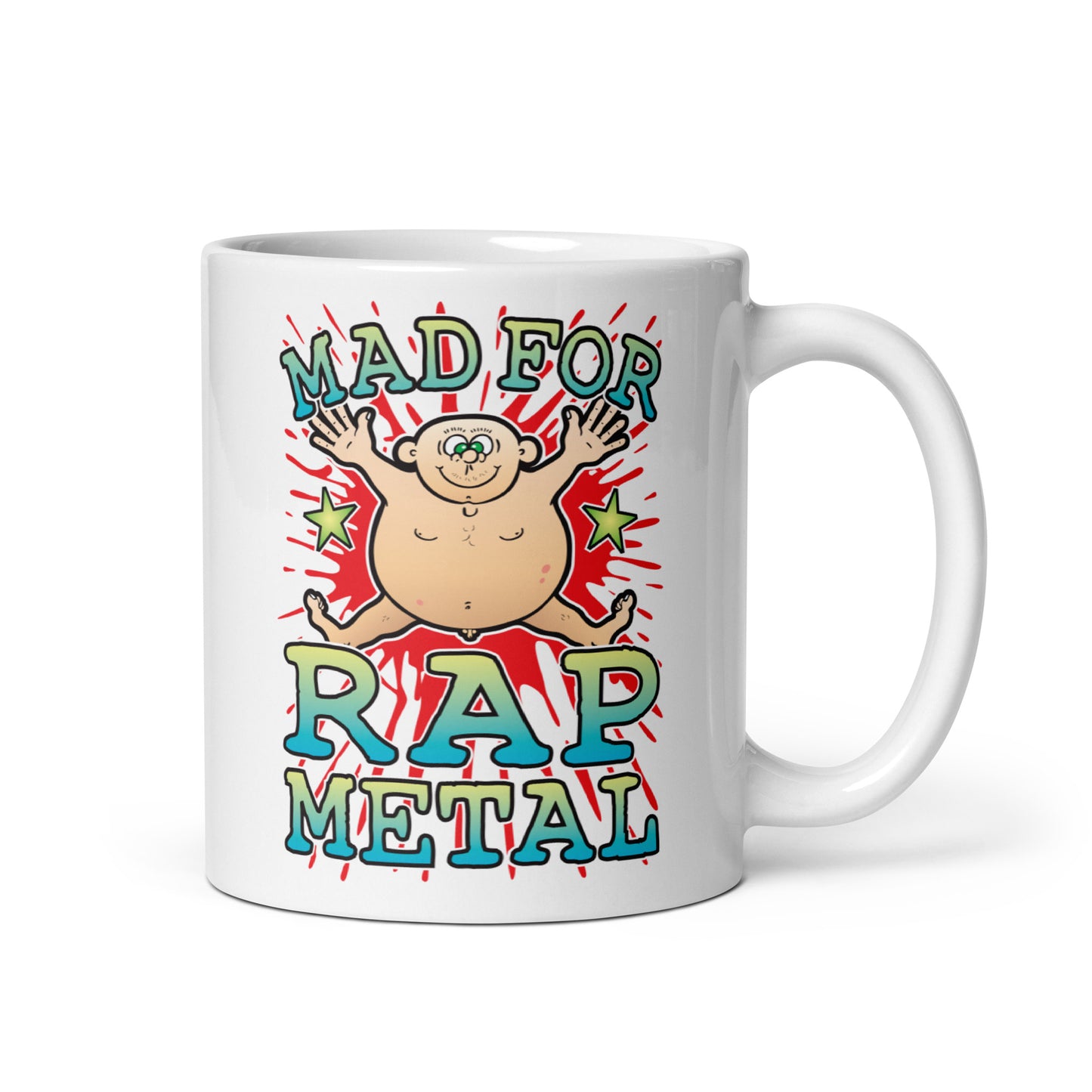 Mad For Rap Metal Mug