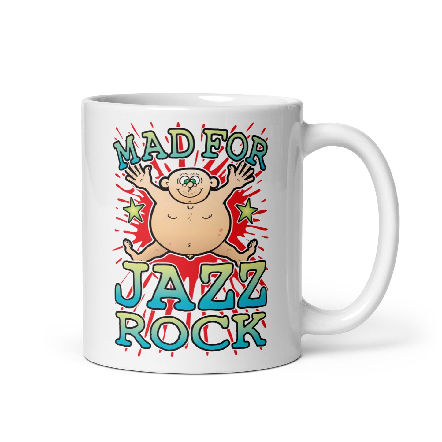 Mad For Jazz Rock Mug