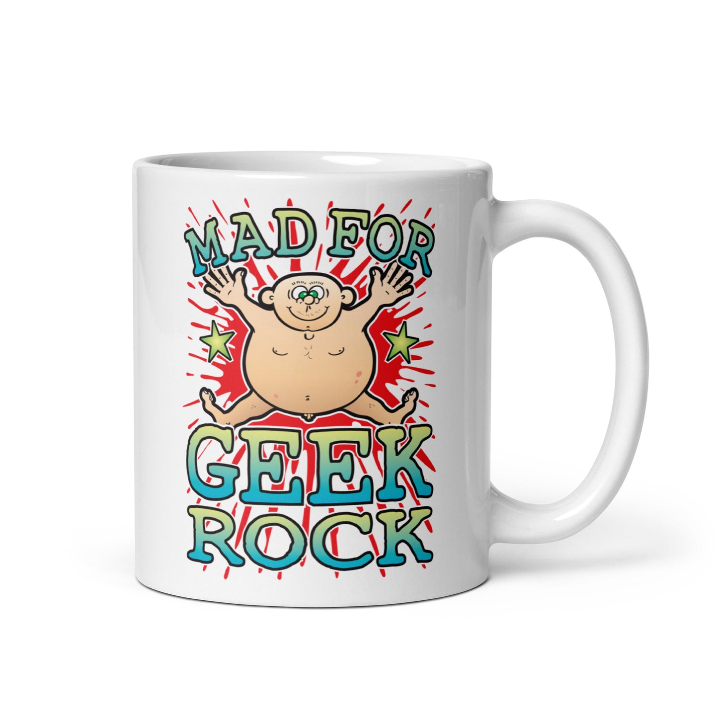 Mad For Geek Rock Mug