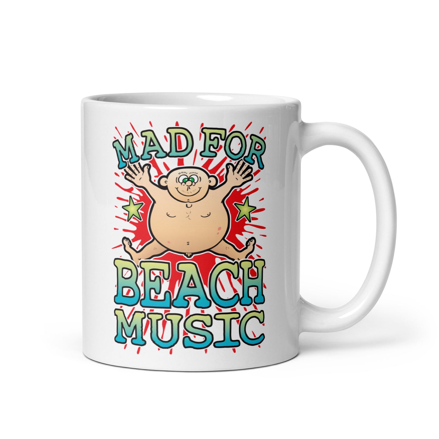 Mad For Beach Music Mug