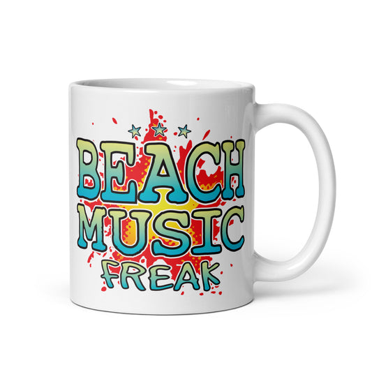 Beach Music Ceramic Mug
