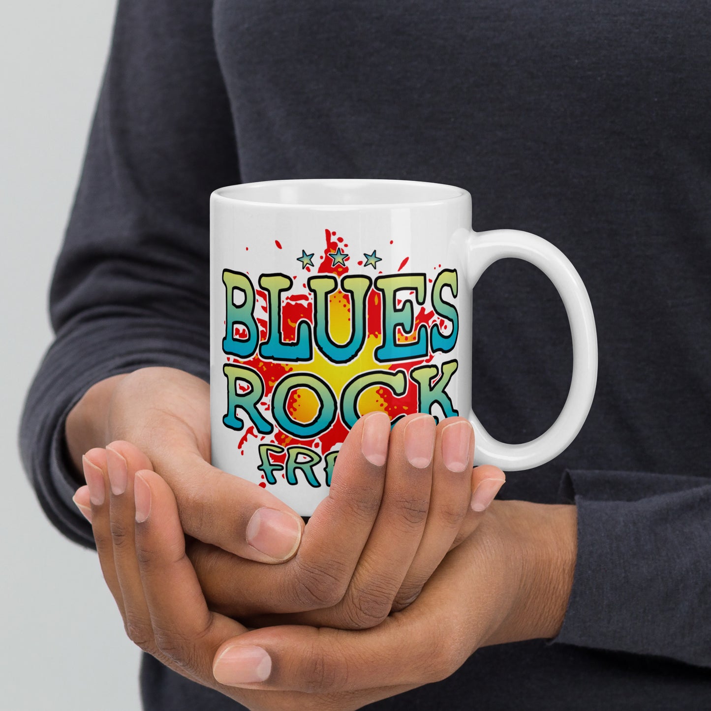 Blues Rock Ceramic Mug