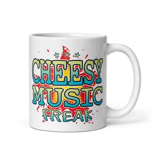 Cheesy Music Ceramic Mug